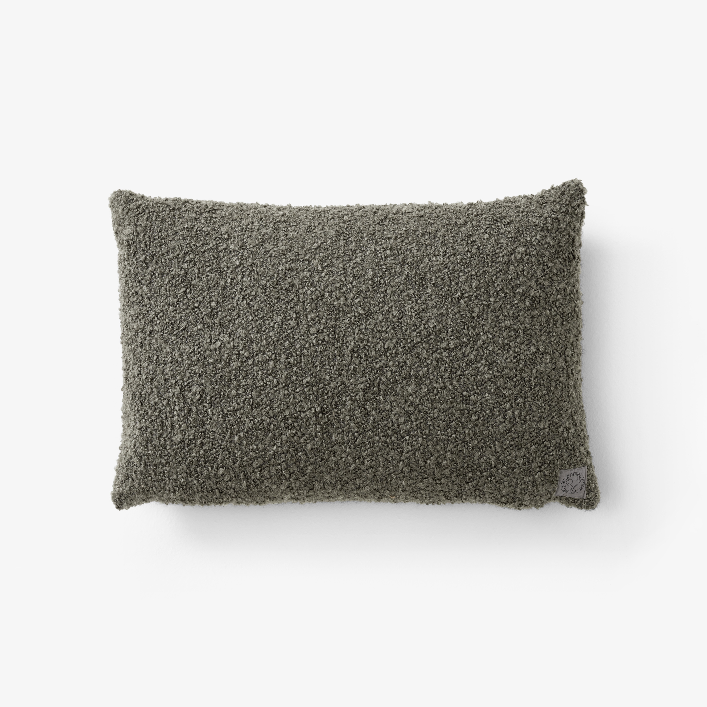 Display product &Tradition Collect | Cushion Soft Boucle SC48 Moss from manufacturer &TRADITION