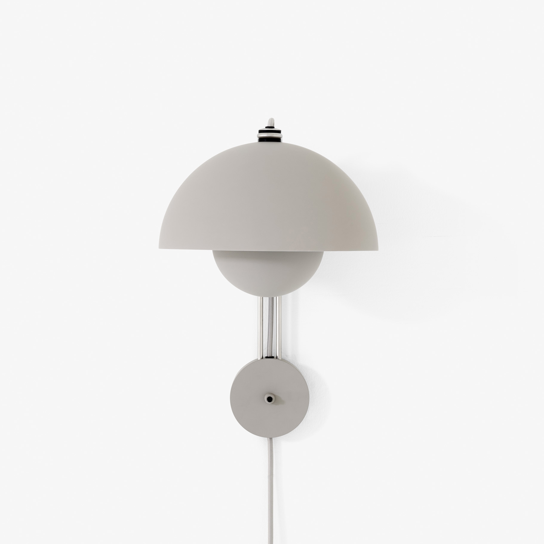 Flowerpot VP8 Matt Light Grey