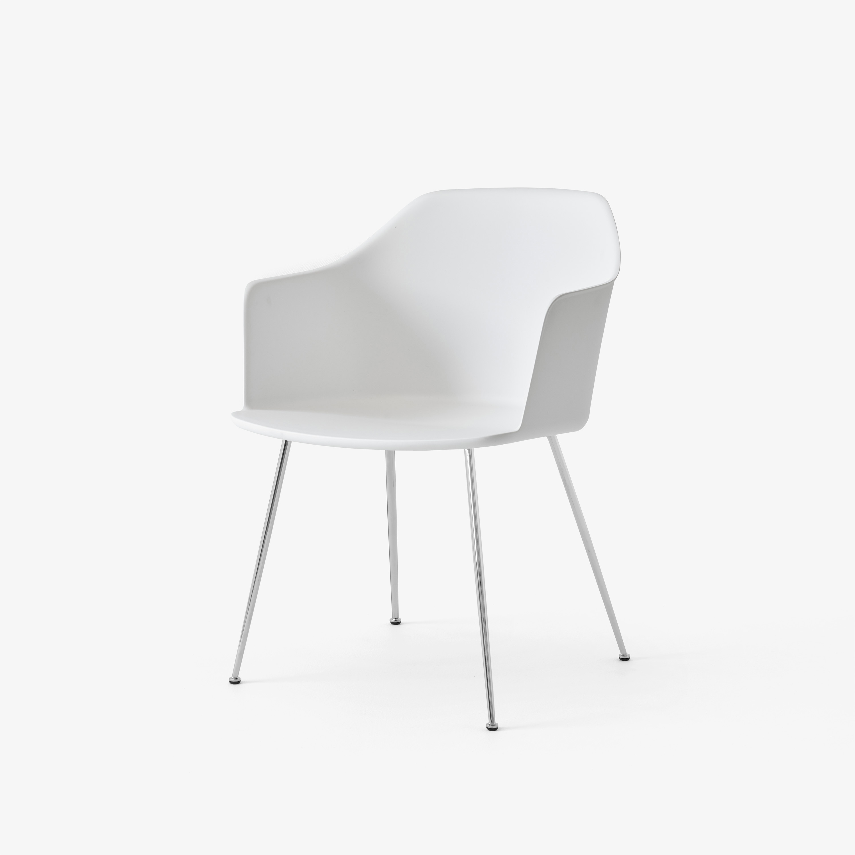 Rely HW33 White Shell w. Chrome Base