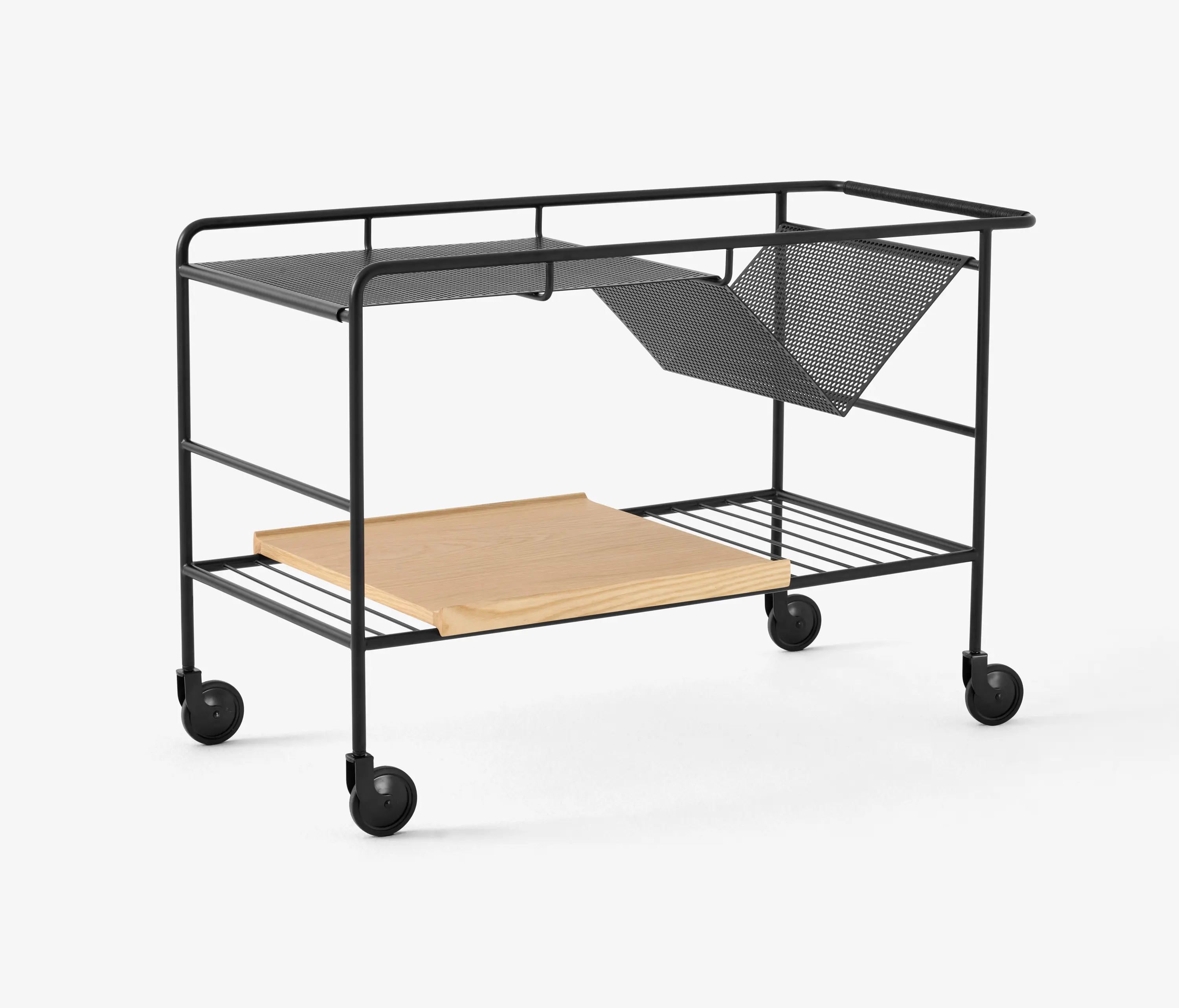 &TRADITION - Alima NDS1 Matt Black w. Oak tray