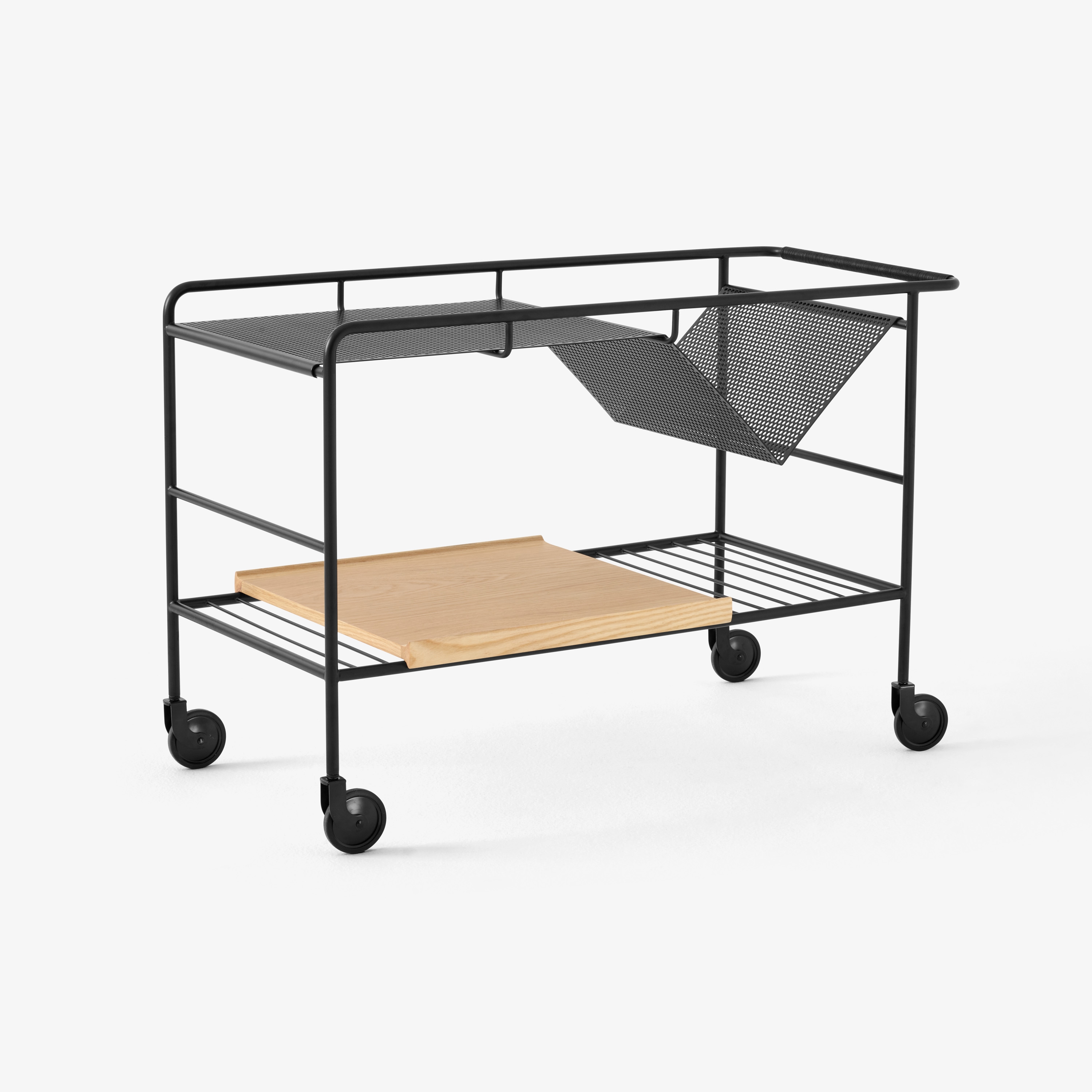 Alima NDS1 Matt Black w. Oak tray