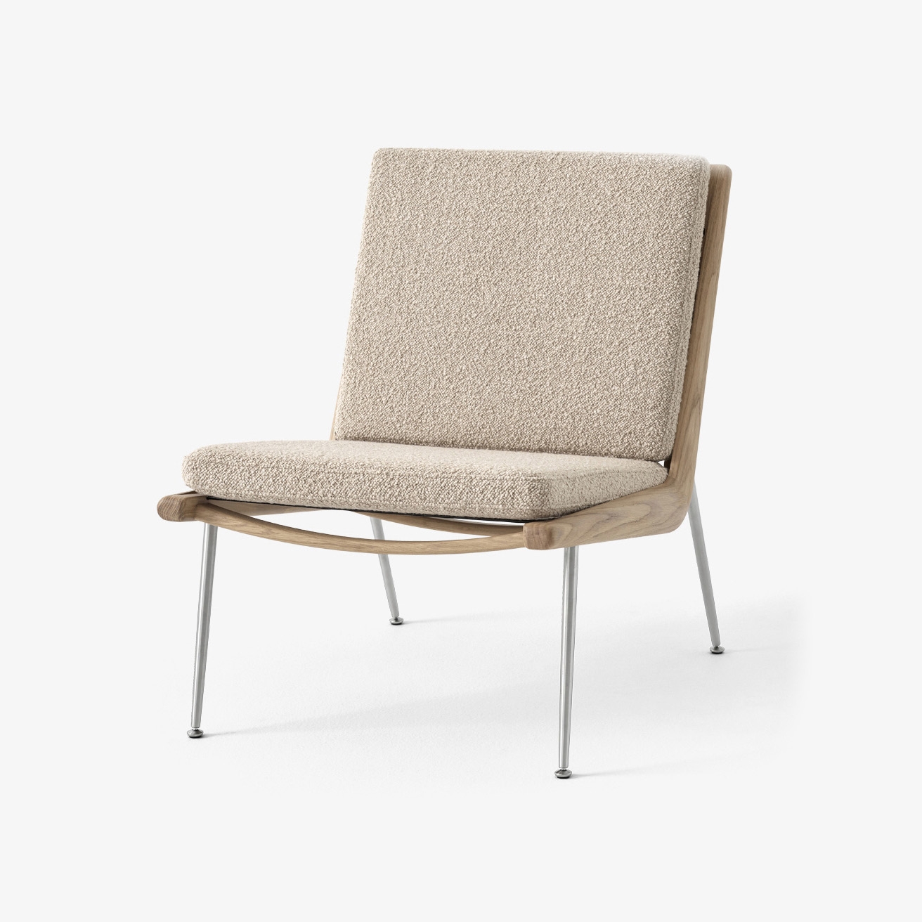 Mostra il prodotto Boomerang HM1 Karakorum 003 w. Oiled oak & Stainless steel base del produttore &TRADITION
