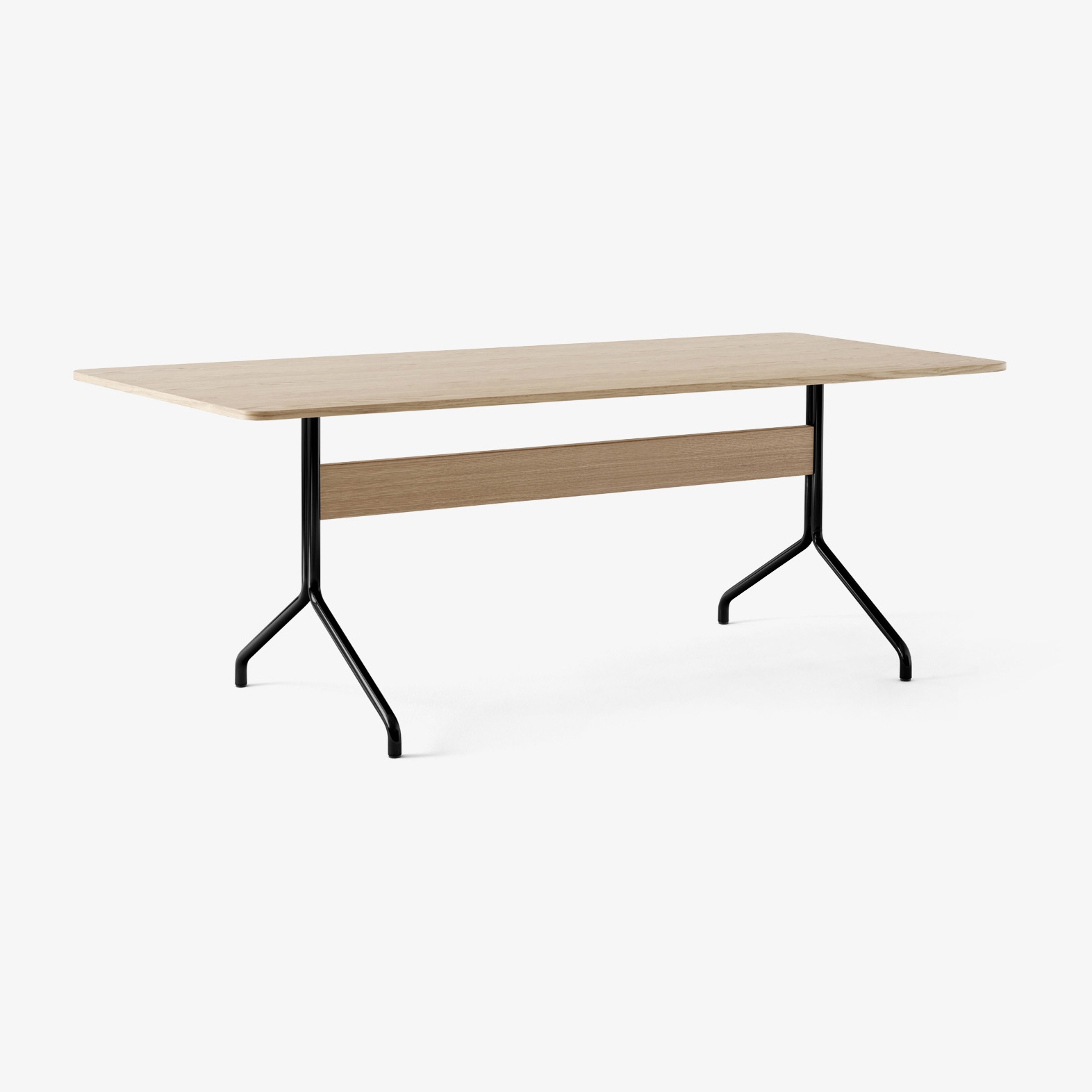 Pavilion AV19 Lacquered Oak w. Black Base