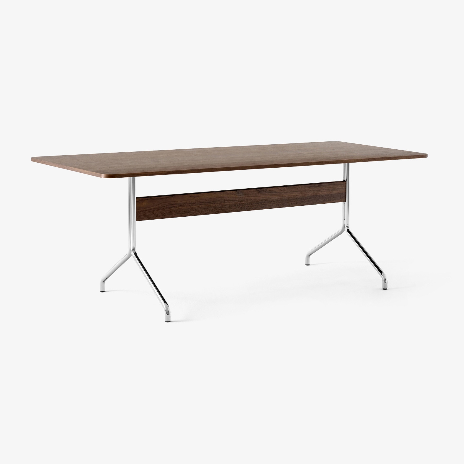 Mostrar el producto Pavilion AV19 Lacquered Walnut w. Chrome Base del fabricante &TRADITION