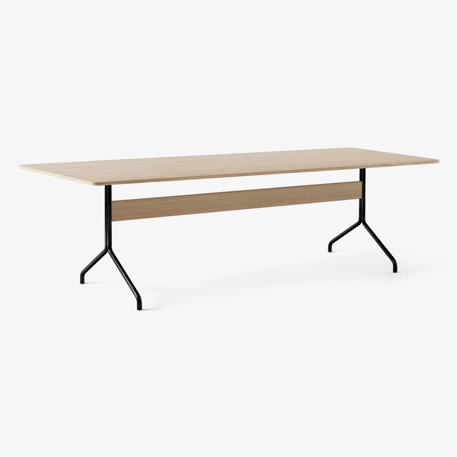 Pavilion AV24 Lacquered Oak w. Black Base