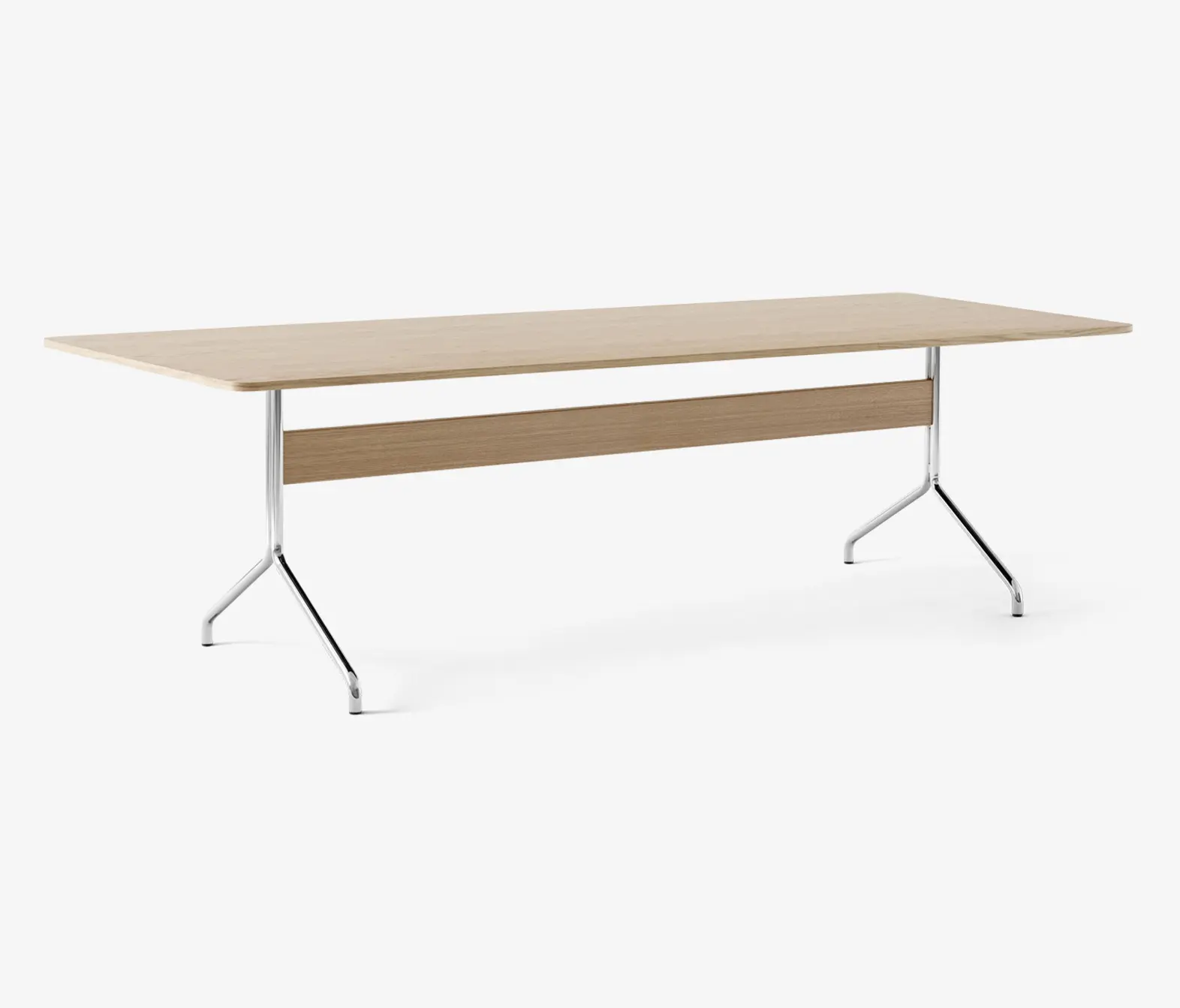 &TRADITION - Pavilion AV24 Lacquered Oak w. Chrome Base