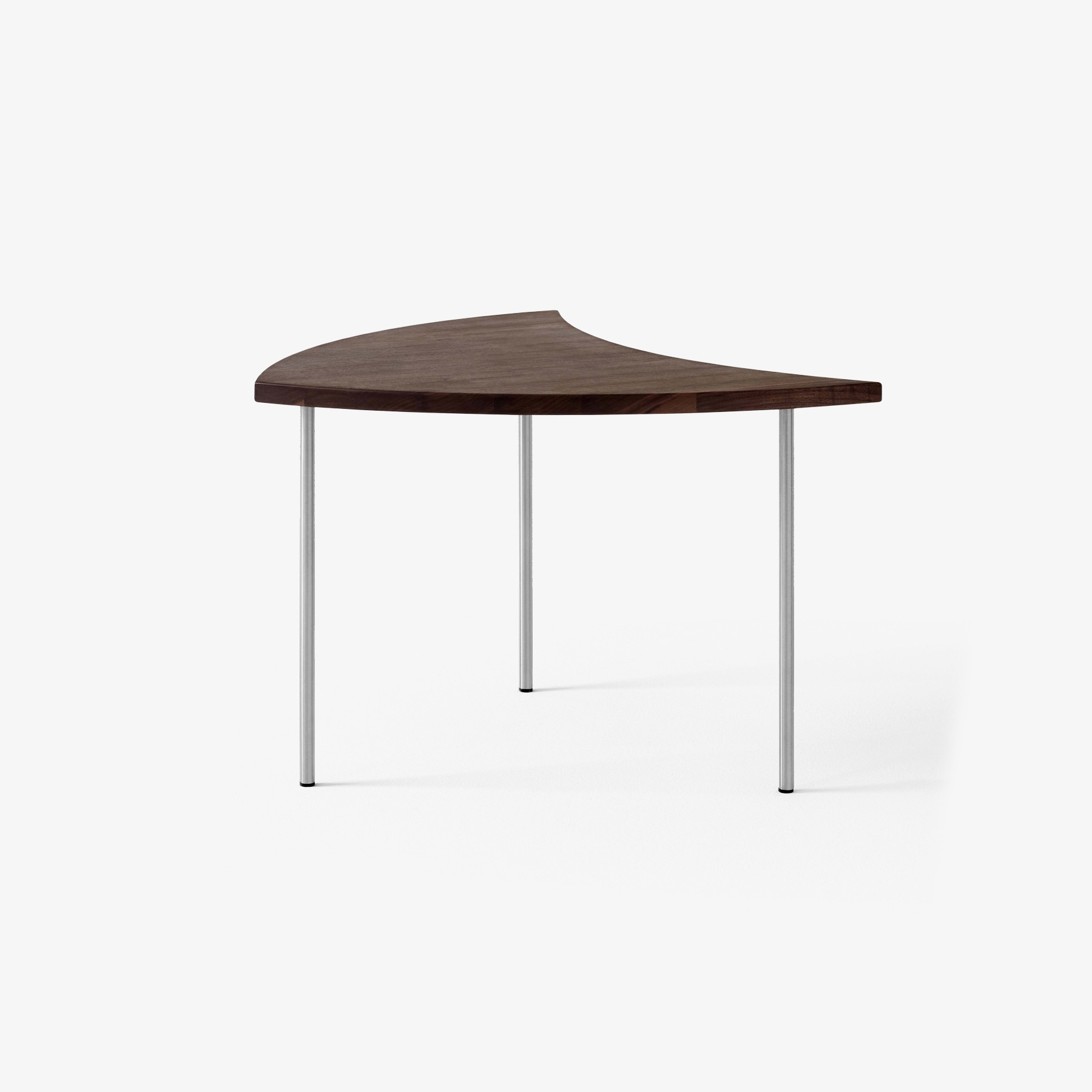 Display product Pinwheel HM7 Oiled Walnut w. Stainless Steel base from manufacturer &TRADITION