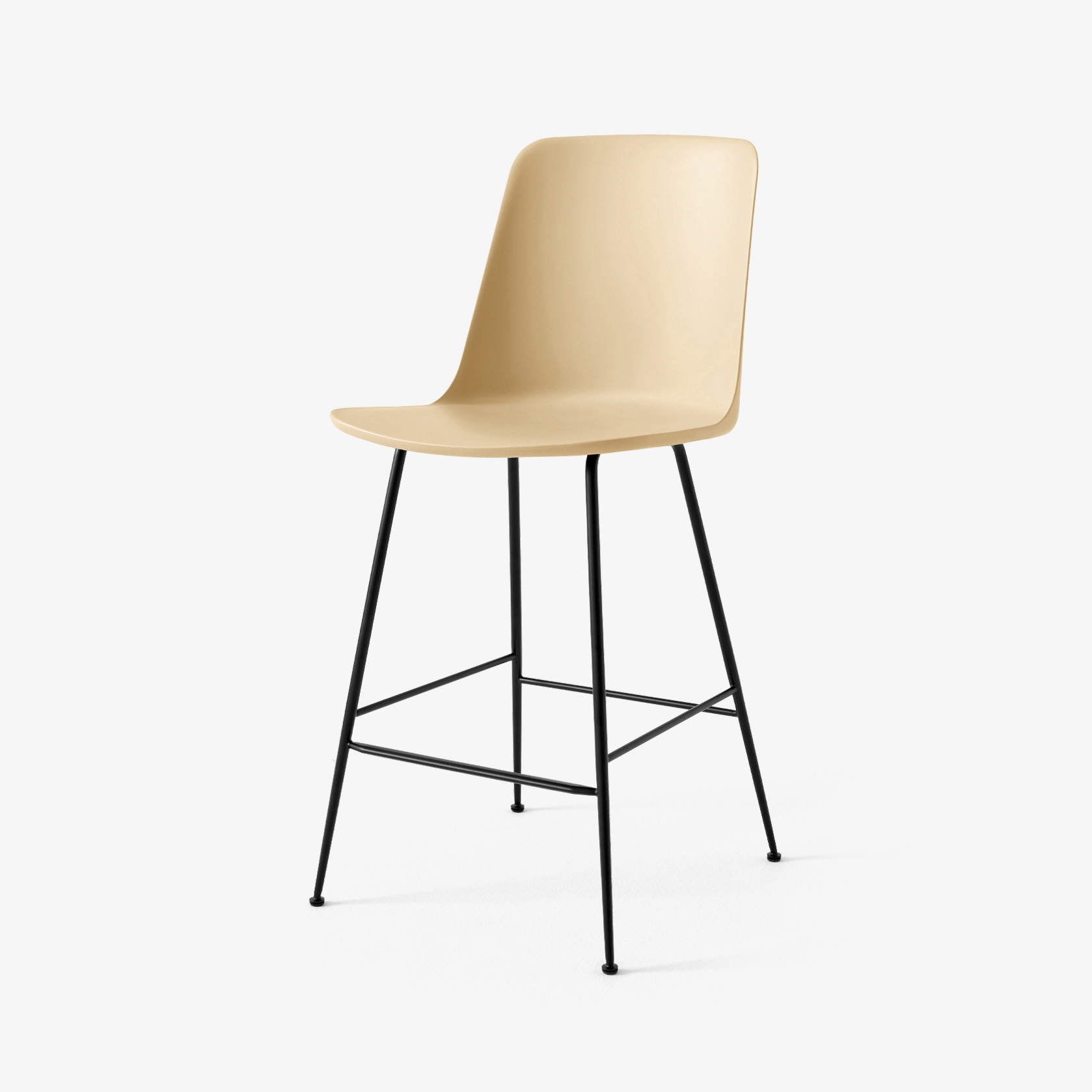 Vertoon produk Rely HW91 Beige Sand w. Black base van vervaardiger &TRADITION