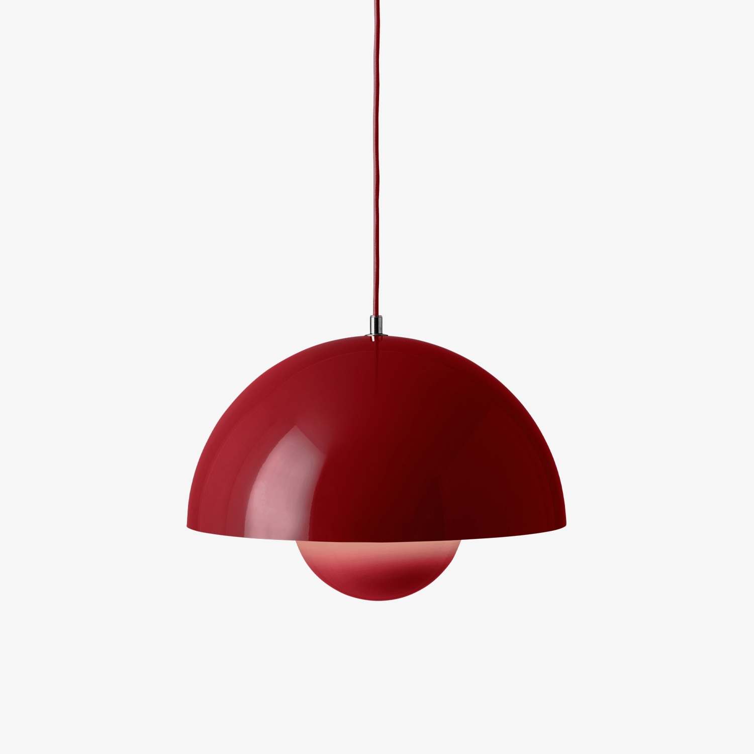 Flowerpot VP7 Vermillion Red