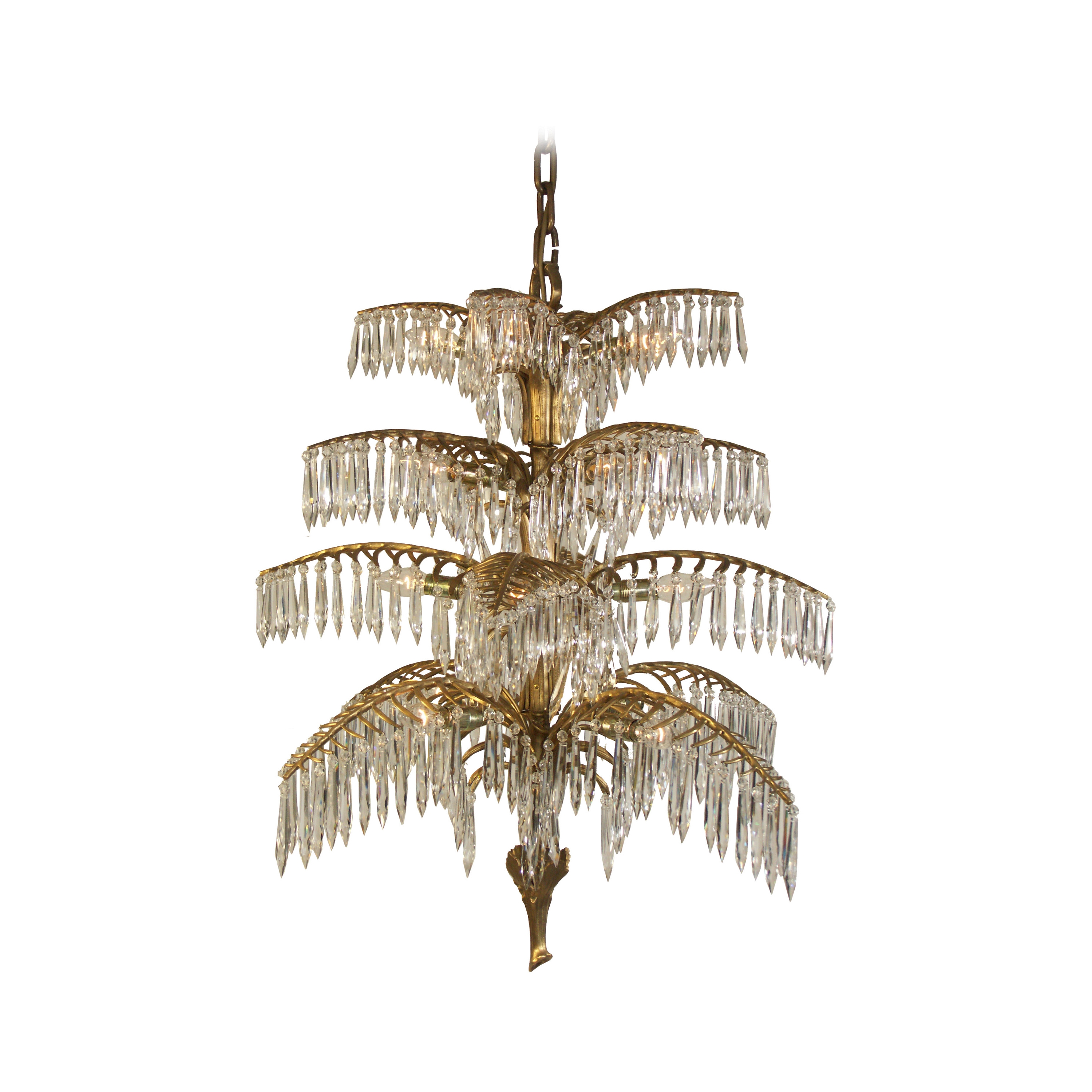 Display product Palme chandelier from manufacturer Woka