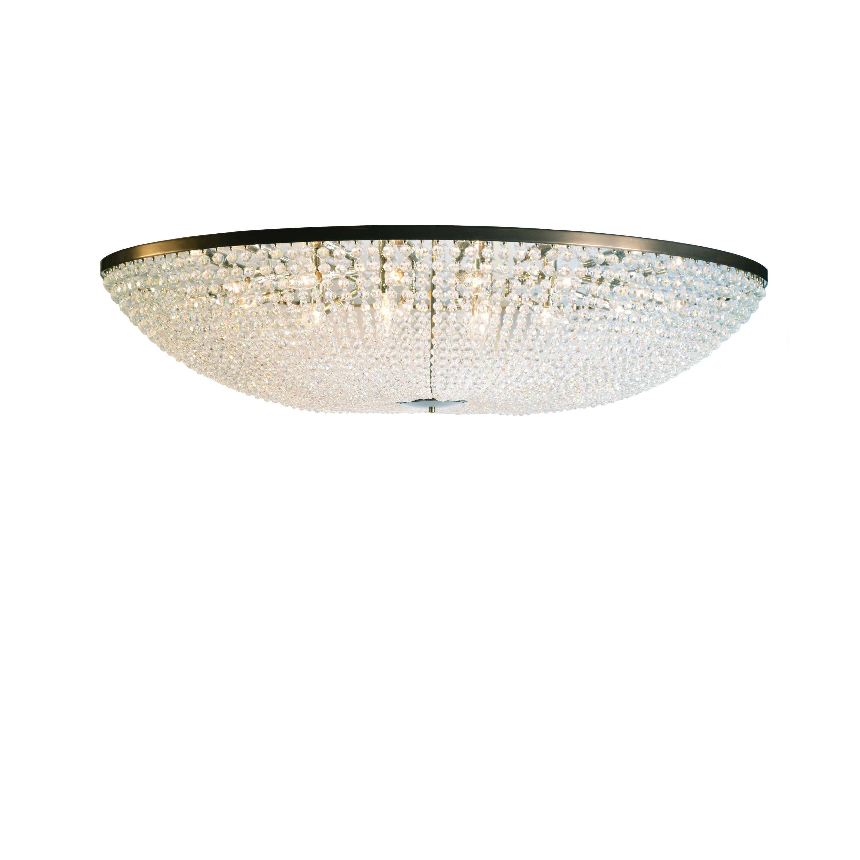 Display product Magnificient Oval Beaded Chandelier from manufacturer Woka