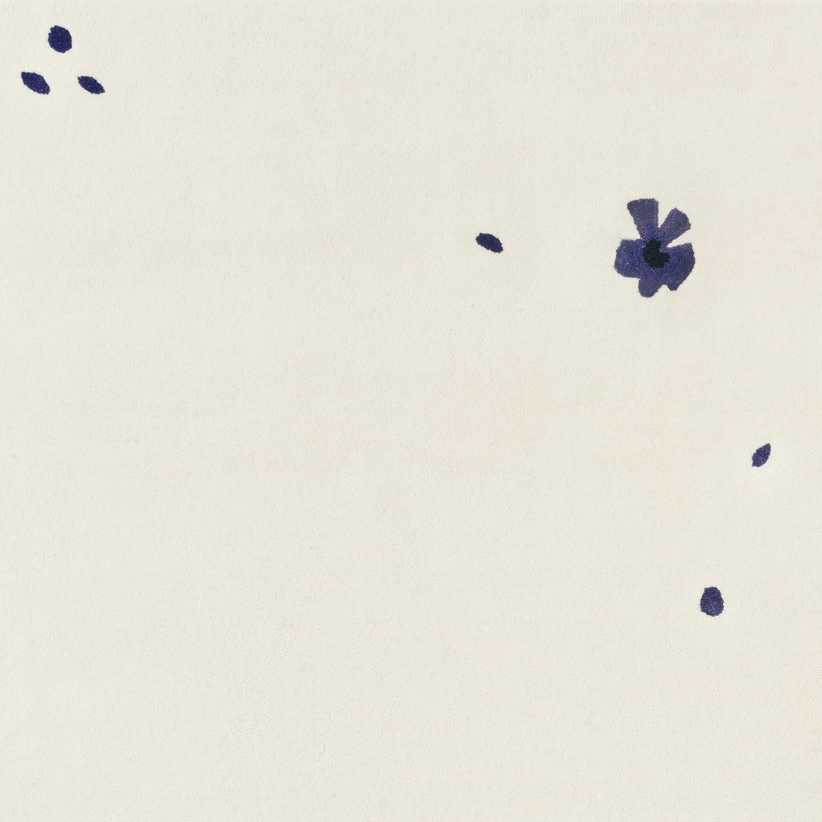 Display product Fleur Bluebell Rug from manufacturer ASPLUND
