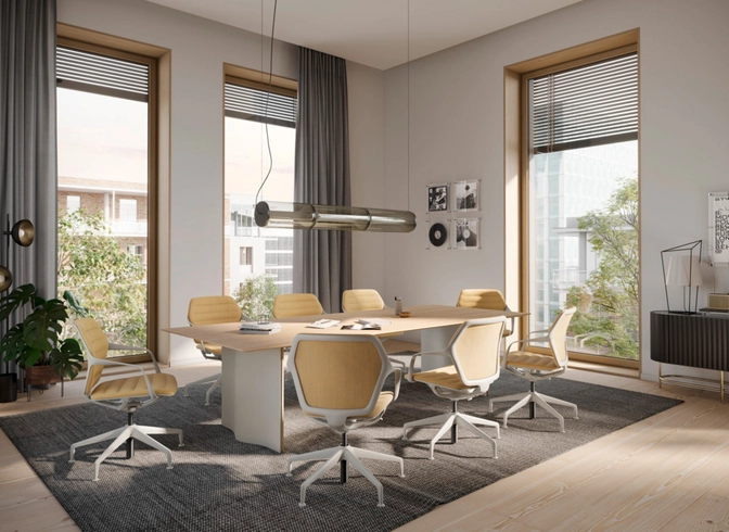 Bruner Table WAVE 3510 - Contract tables from Brunner | Architonic