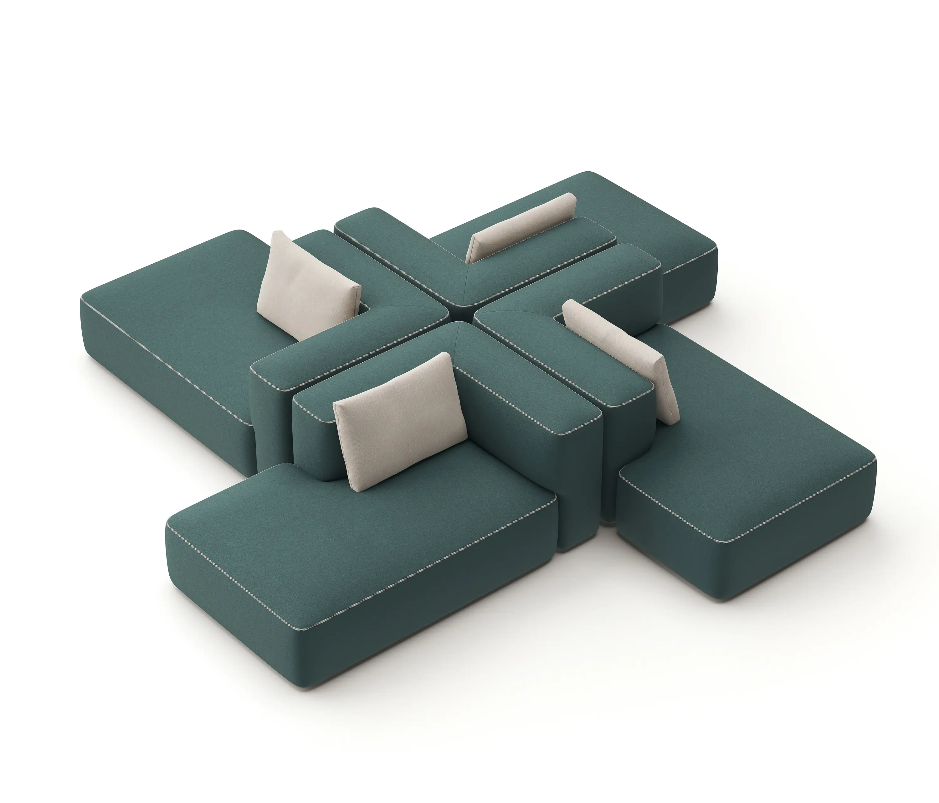 Brunner - pads sofa configuration 9