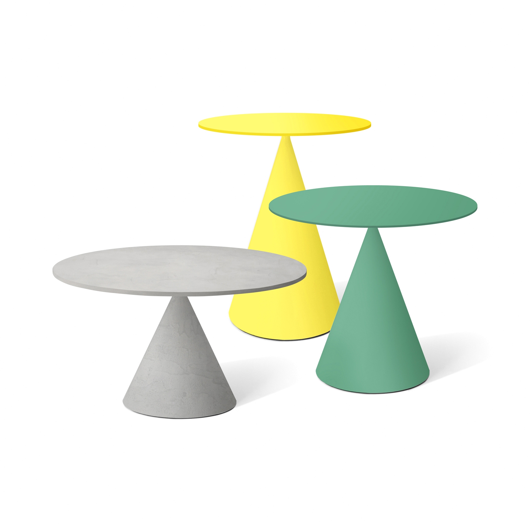 Vertoon produk Mini Clay | small tables van vervaardiger Desalto