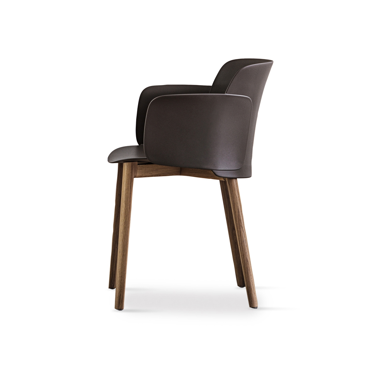 Vertoon produk Paper | chair with solid oak wooden frame van vervaardiger Desalto