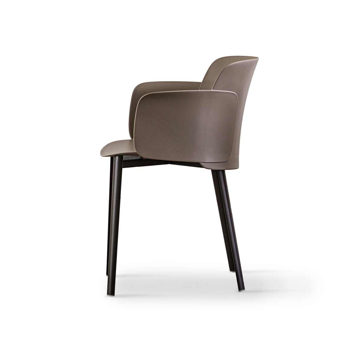 Vertoon produk Paper | chair with steel frame elliptical legs van vervaardiger Desalto