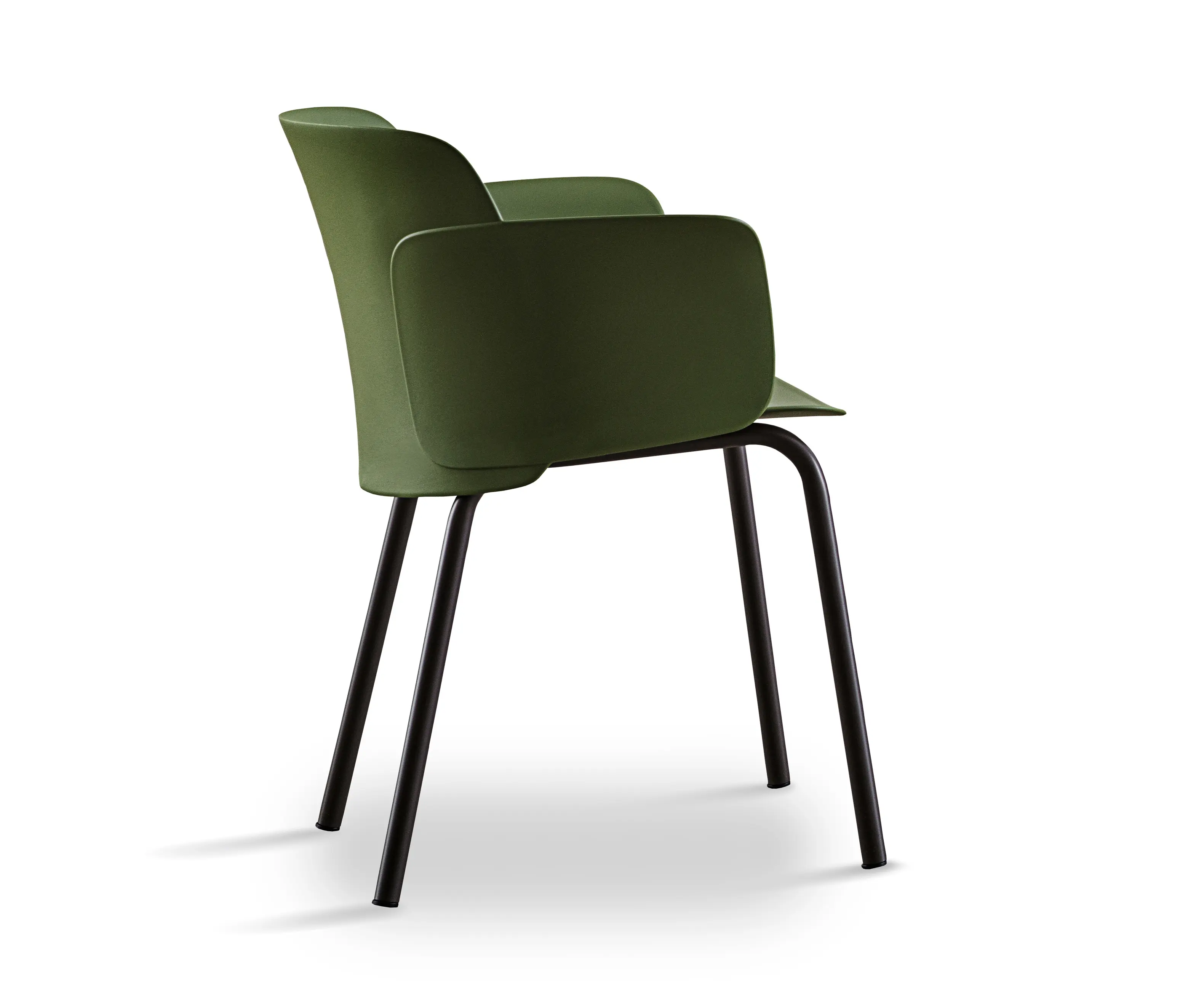 Desalto - Paper | silla estructura de acero con patas redondas