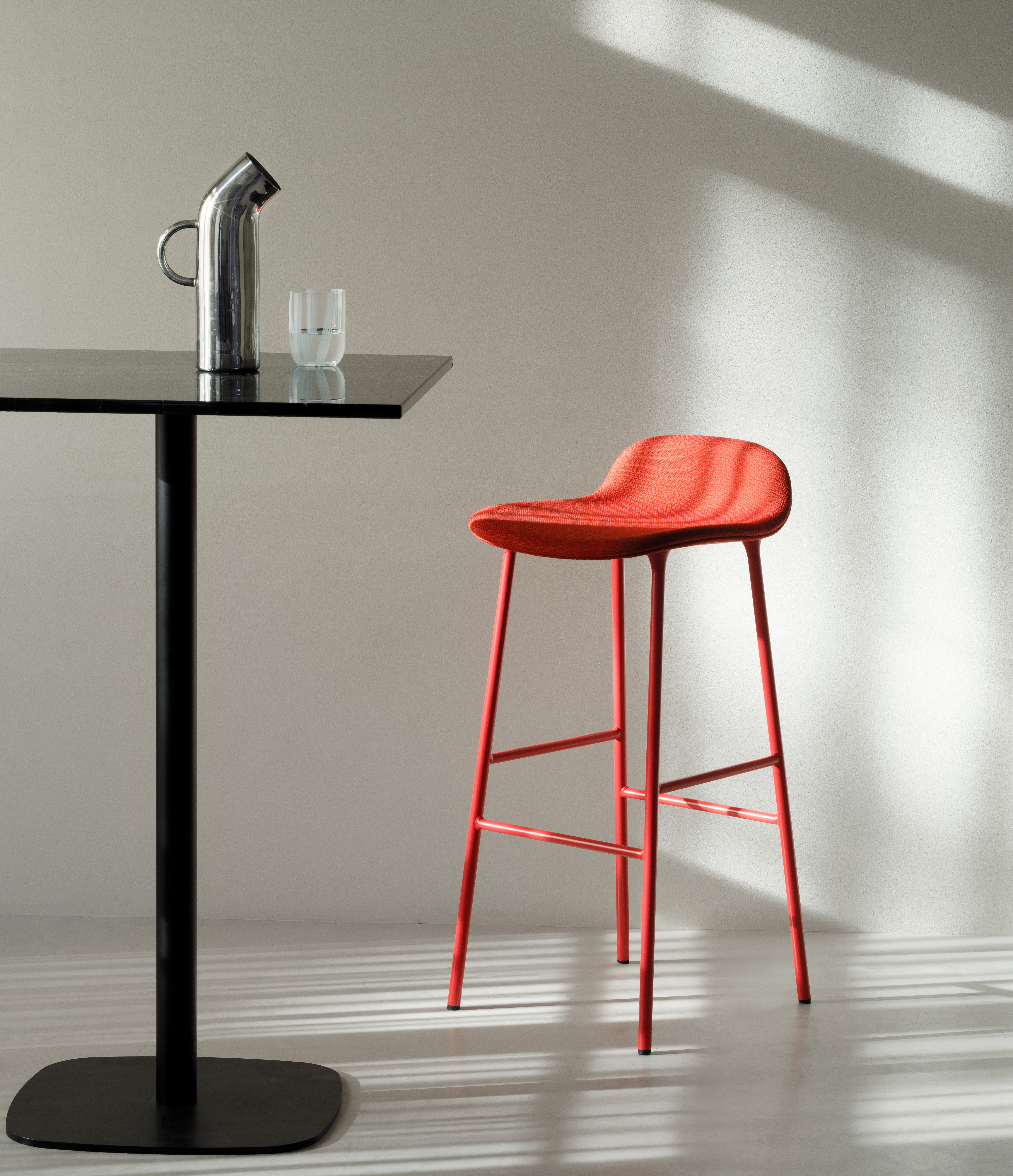 Normann Copenhagen - Form Bar Chair 75 cm Warm Grey