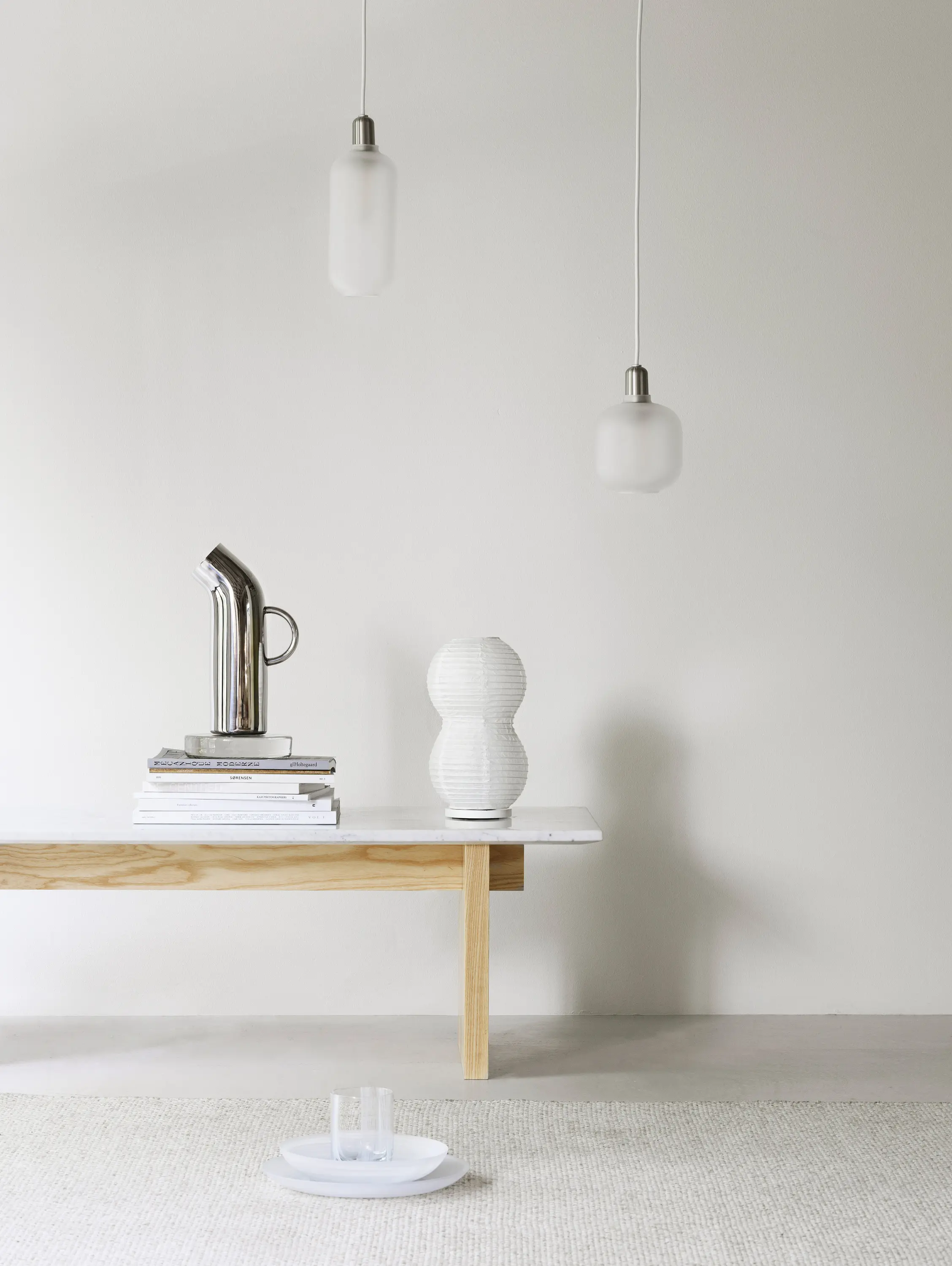 Normann Copenhagen - Pipe Pitcher Mirror Polished Stainless Steel