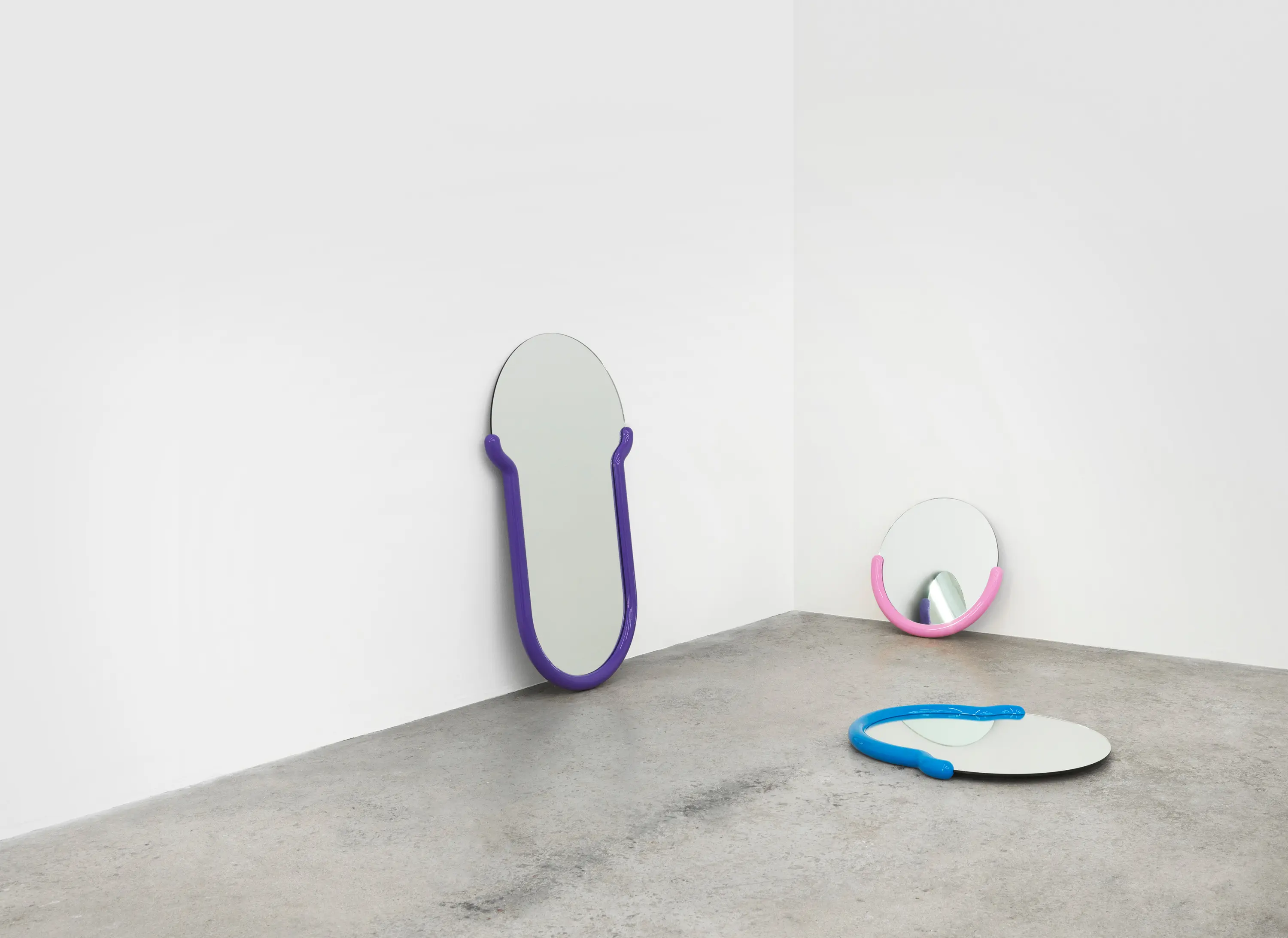 Normann Copenhagen - Bogin Mirror Medium Blue