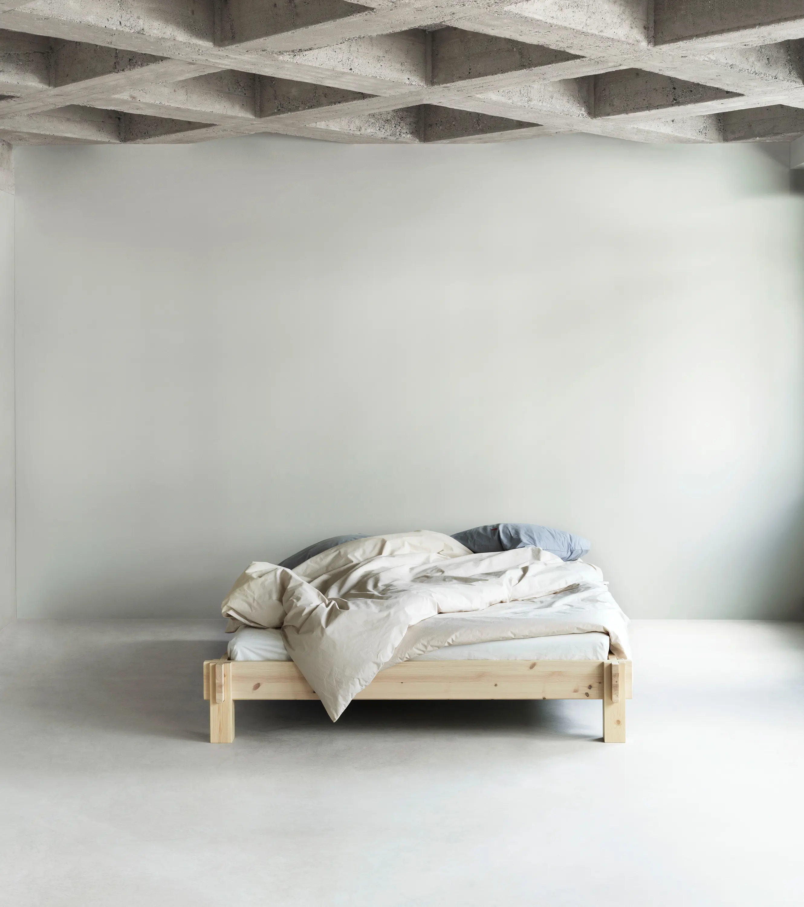Normann Copenhagen - Notch Bed Frame 160 x 200 cm Pine