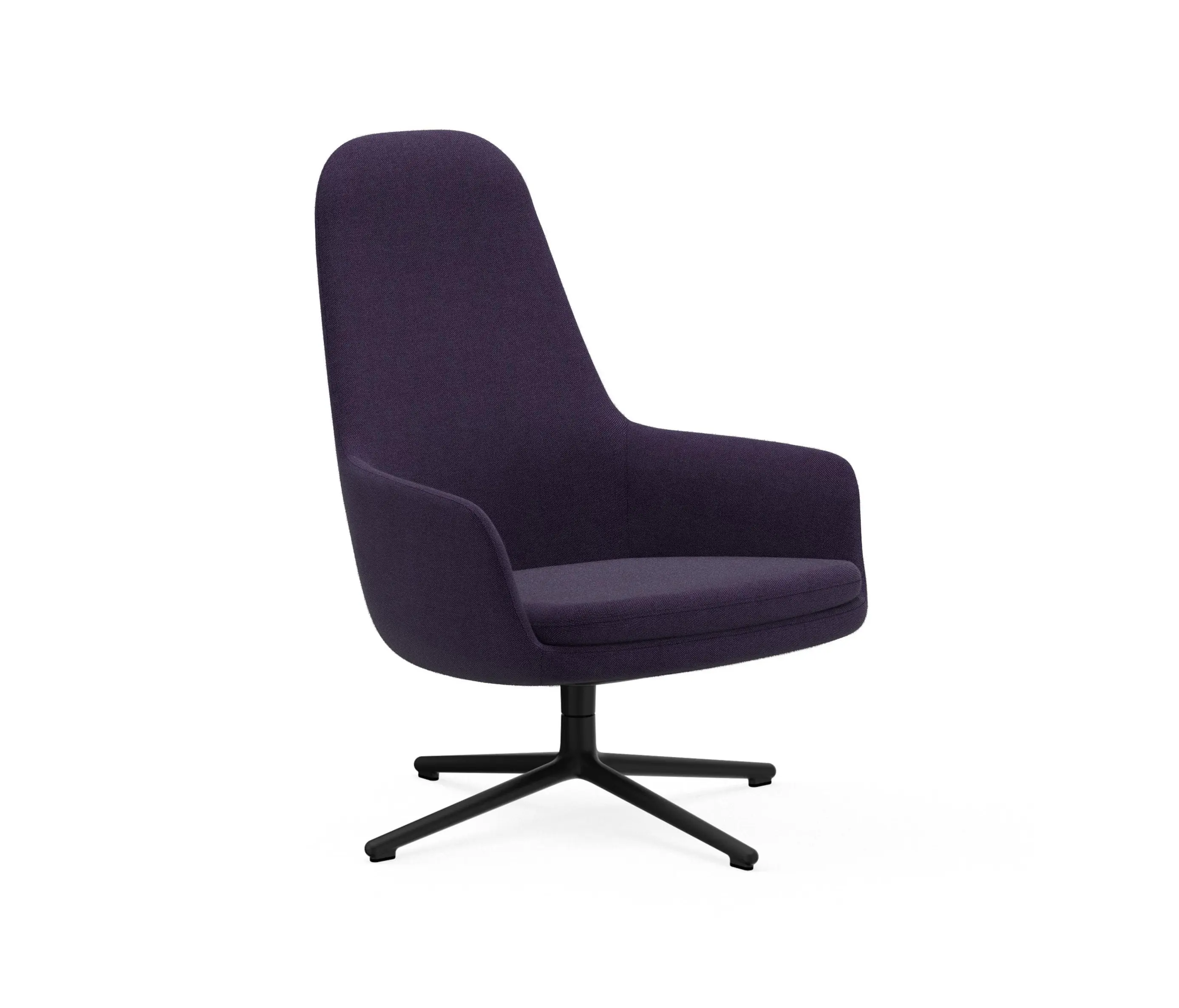 Normann Copenhagen - Era Lounge-Sessel hoch mit Drehgestell