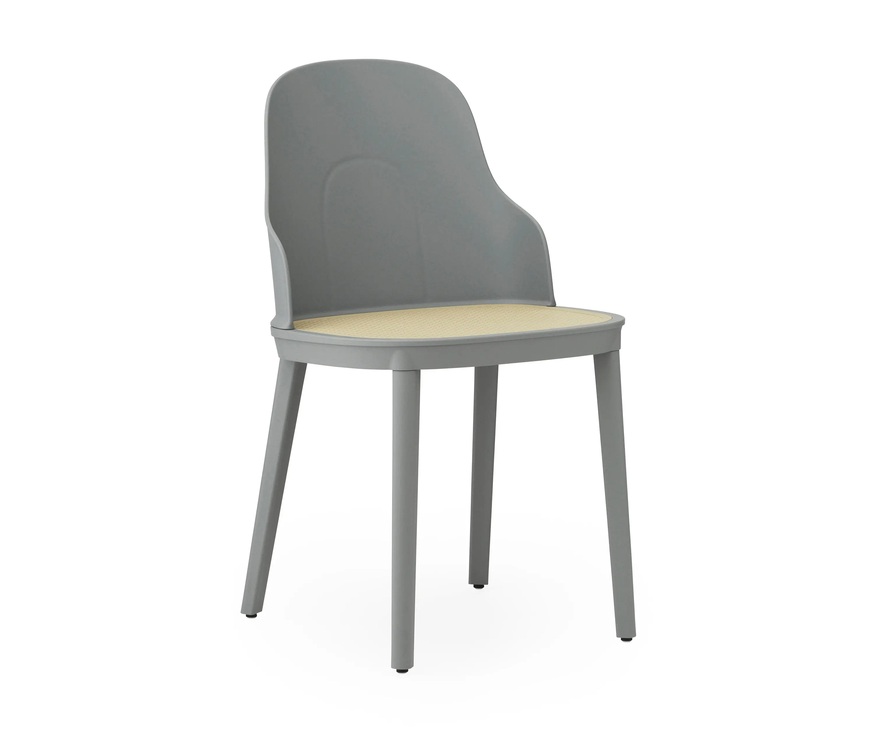 Normann Copenhagen - Allez Chair Molded Wicker Grey PP