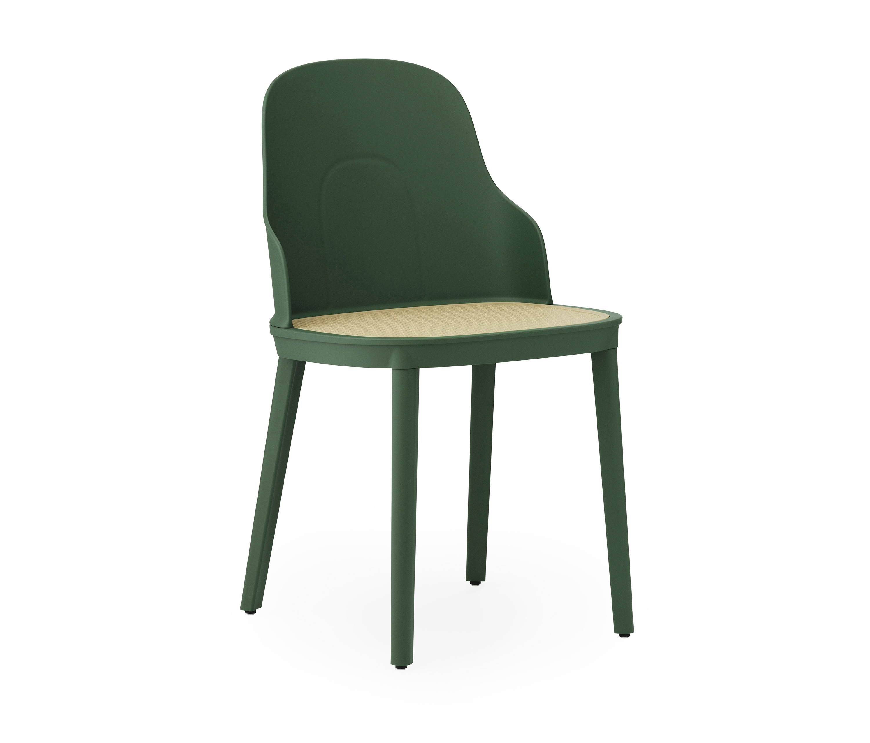 Produkt Allez Chair Molded Wicker Green PP des Herstellers Normann Copenhagen anzeigen