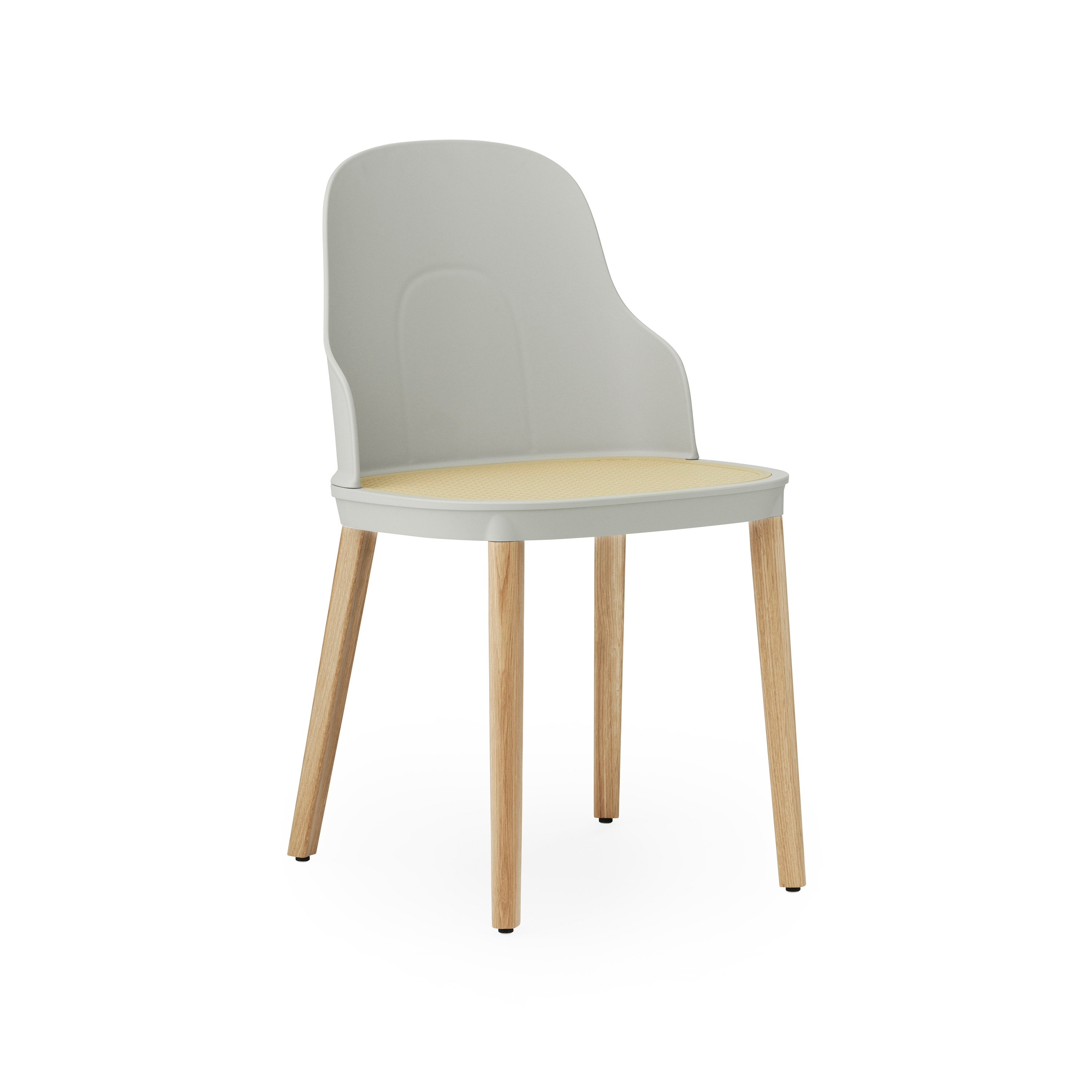 Mostrar el producto Allez Chair Molded Wicker Warm Grey Oak del fabricante Normann Copenhagen