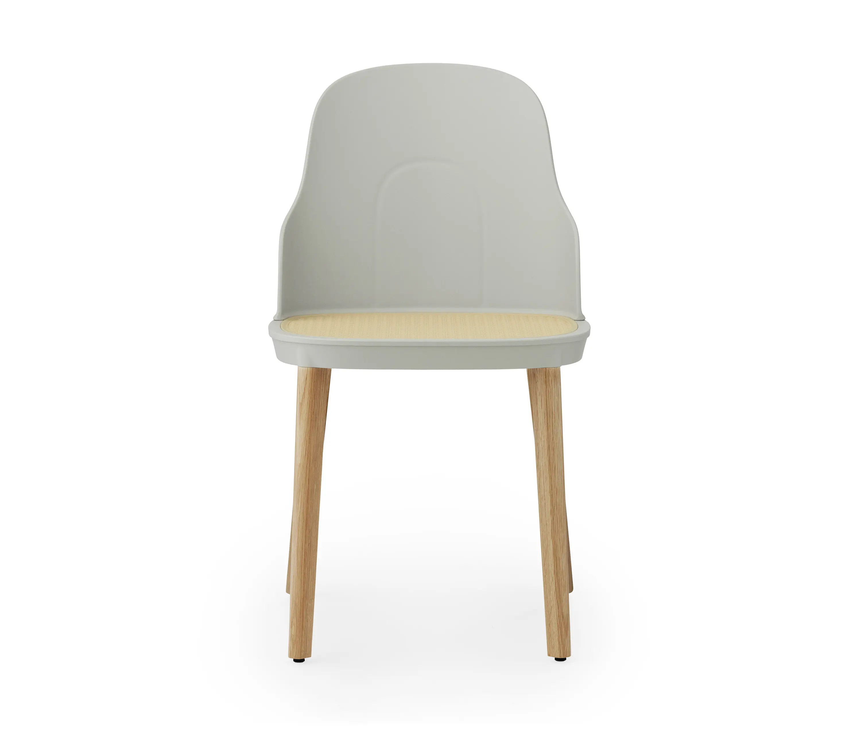 Normann Copenhagen - Allez Chair Molded Wicker Warm Grey Oak