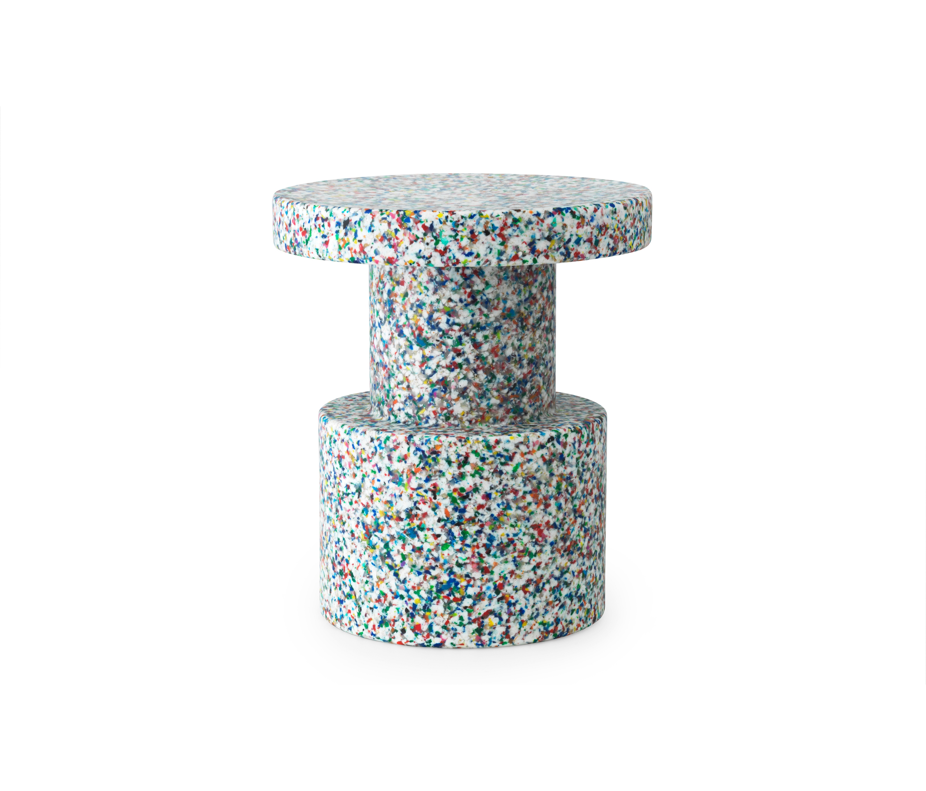 Display product Bit Stool White Multi from manufacturer Normann Copenhagen