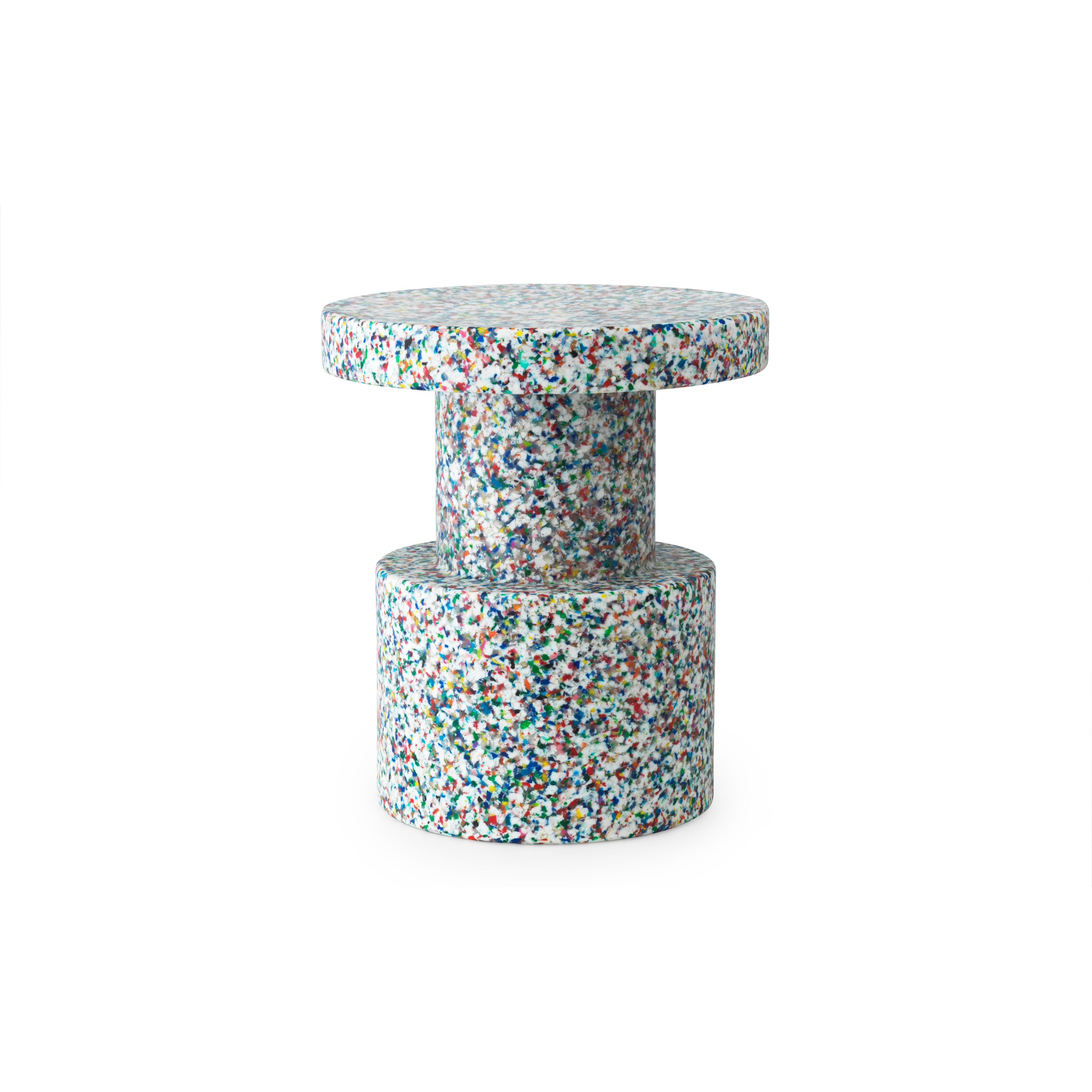 Display product Bit Stool White Multi from manufacturer Normann Copenhagen