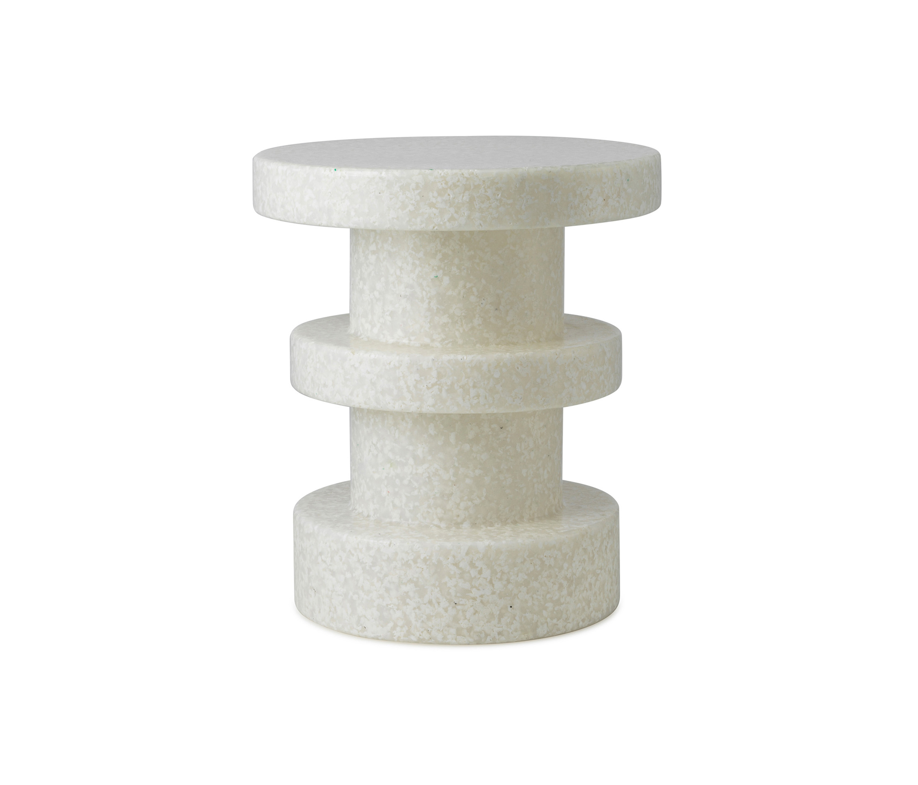 Display product Bit Stool Stack White / White from manufacturer Normann Copenhagen