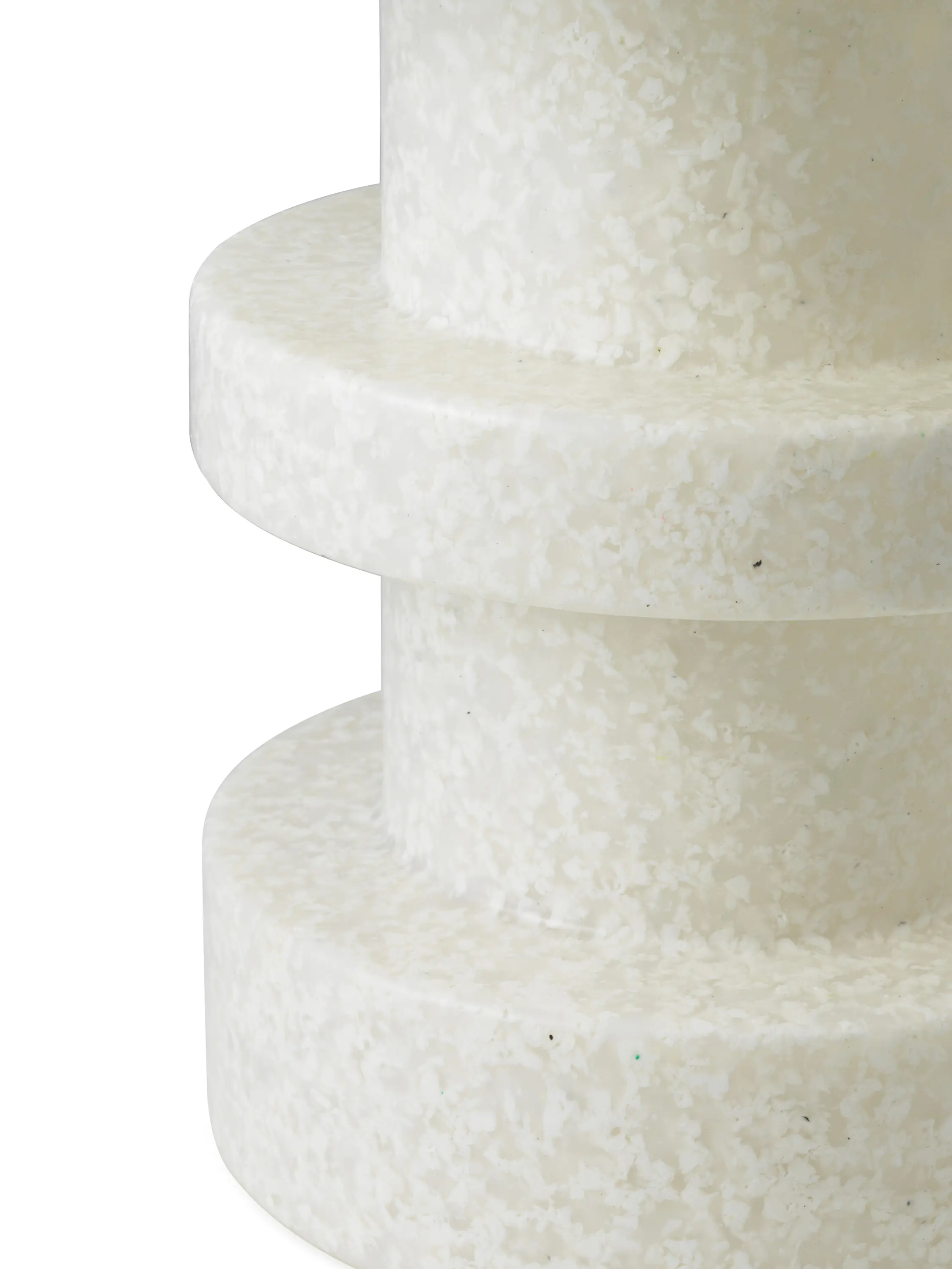 Normann Copenhagen - Bit Stool Stack White / White