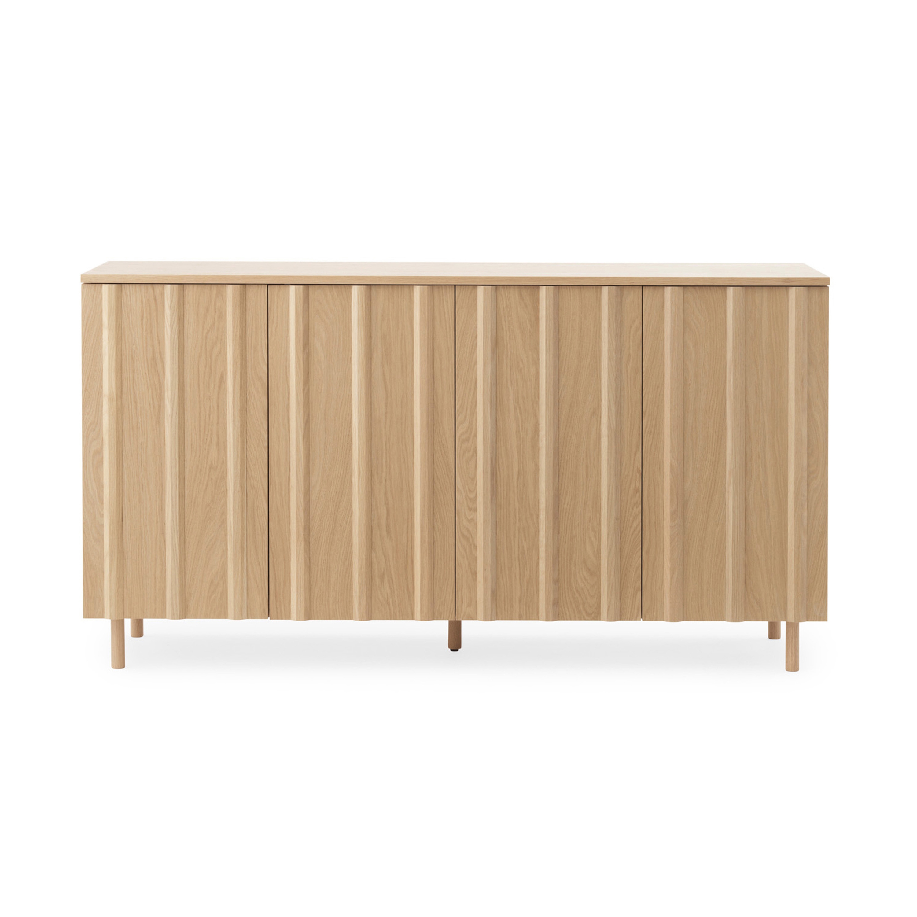 Afficher le produit Rib Sideboard Oak du fabricant Normann Copenhagen