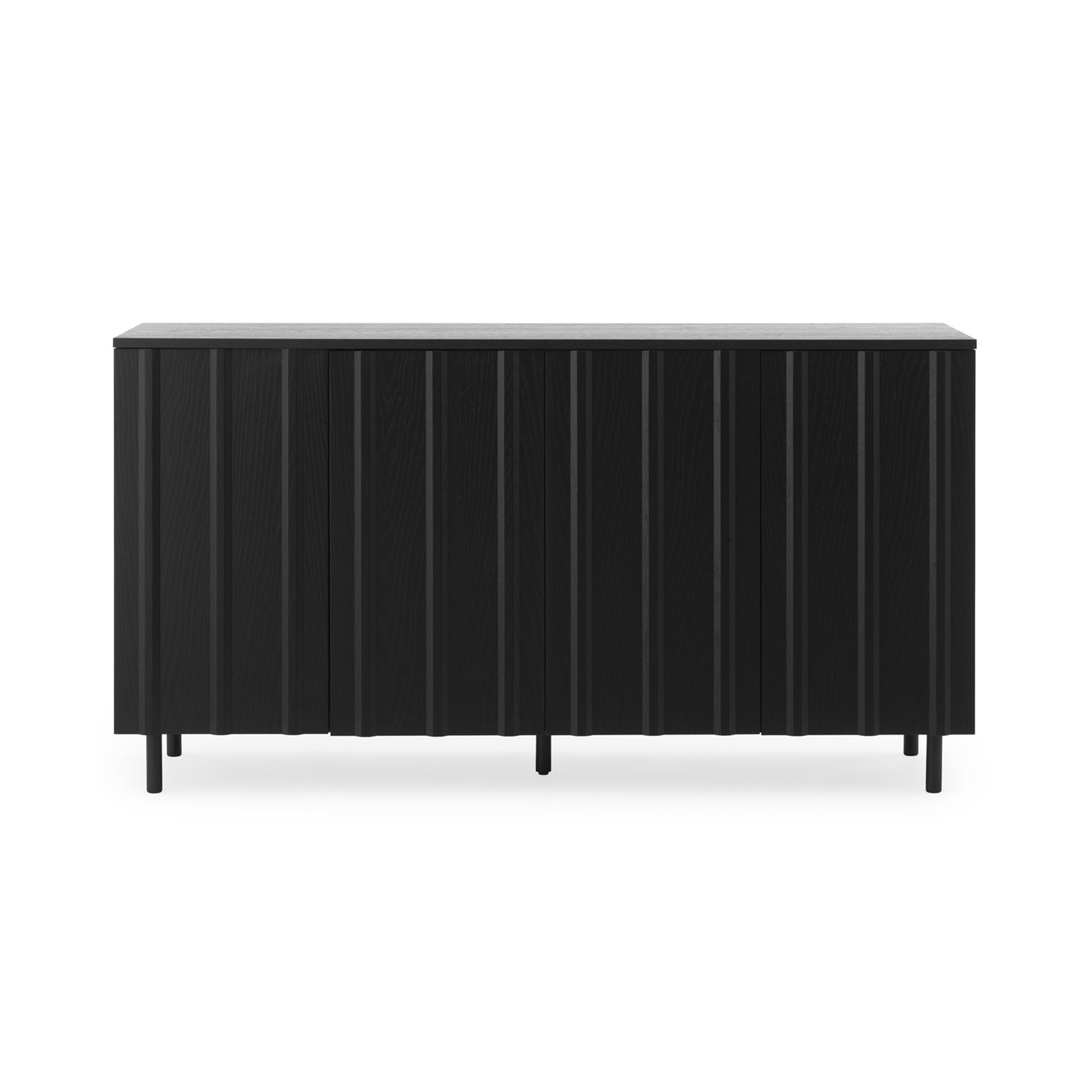 Rib Sideboard Soft Black