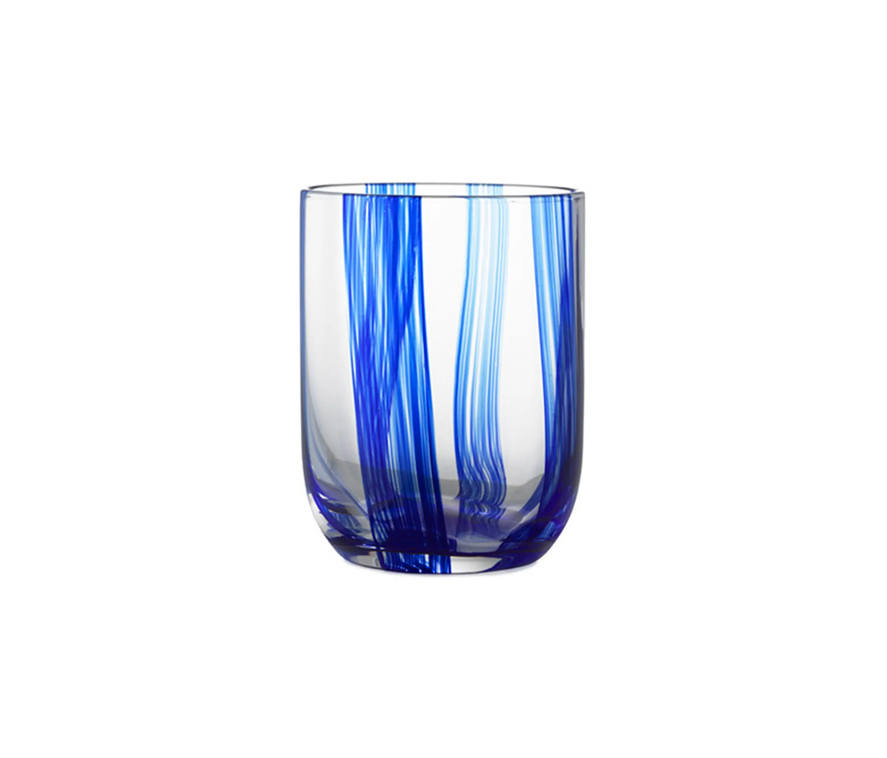 Normann Copenhagen - Stripe Glass 39 cl Blue Stripes