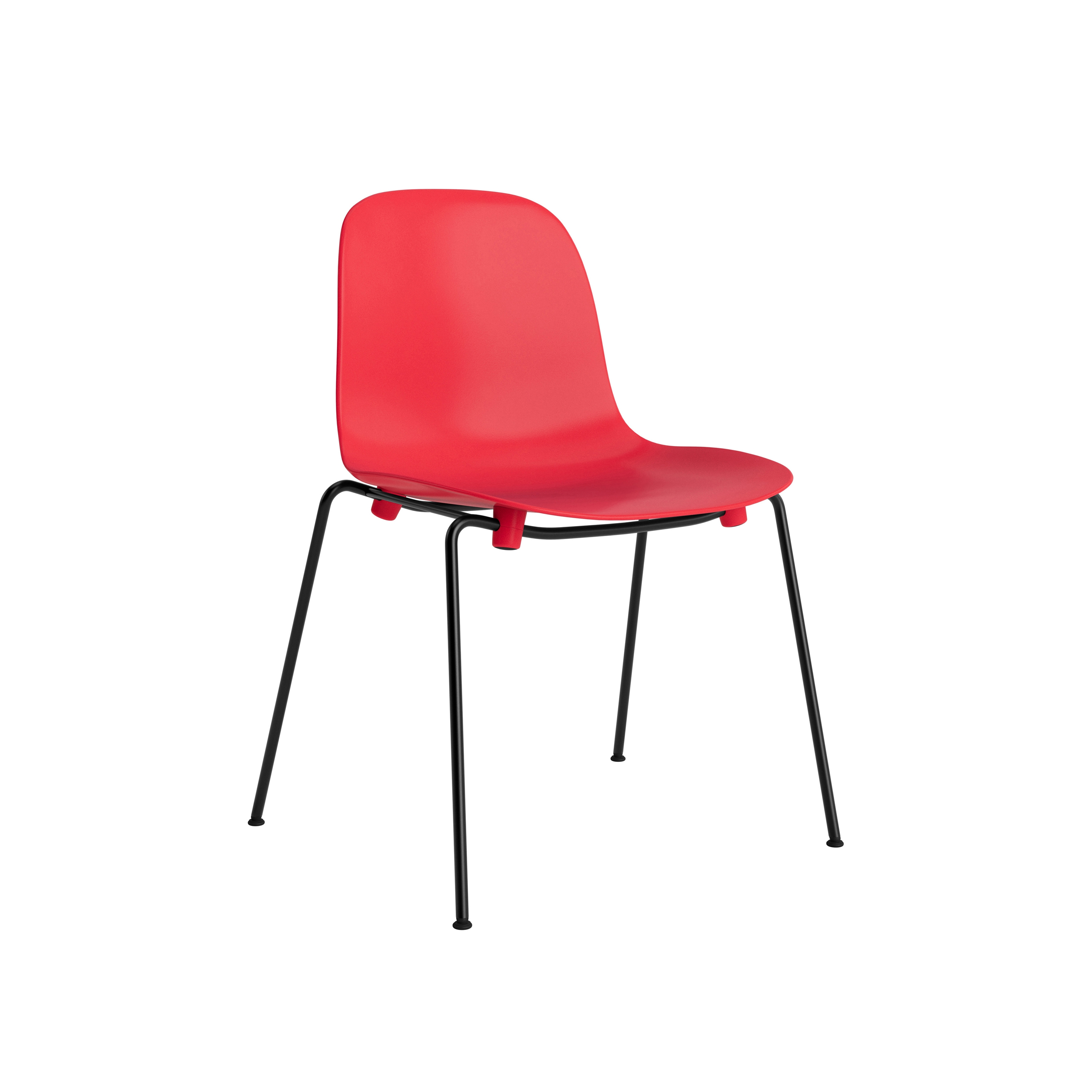 Display product Form Chair Stacking Steel Bright Red from manufacturer Normann Copenhagen