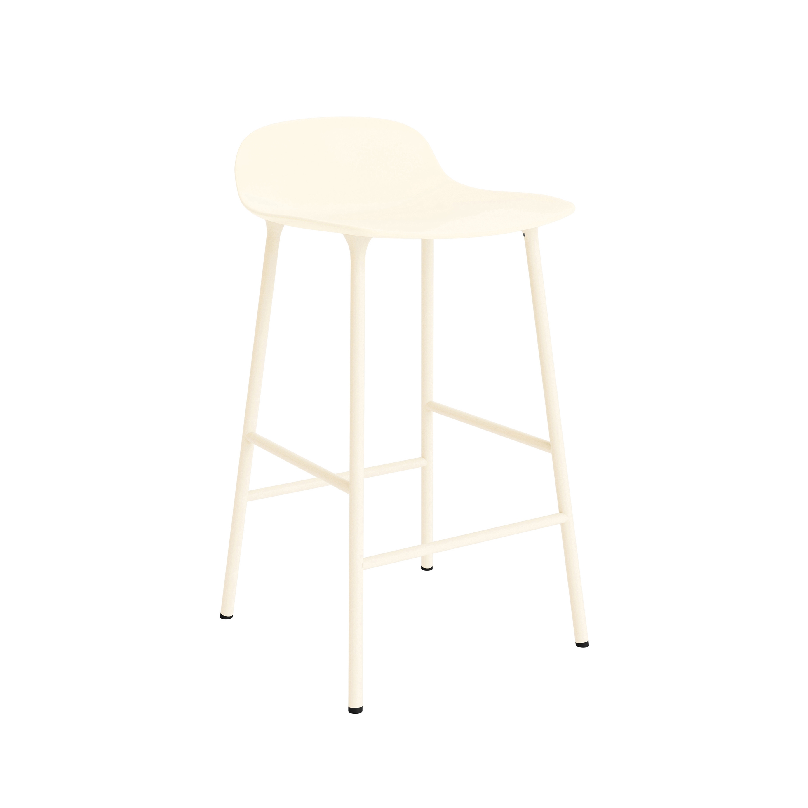 Display product Form Barstool 65 cm Steel Cream from manufacturer Normann Copenhagen