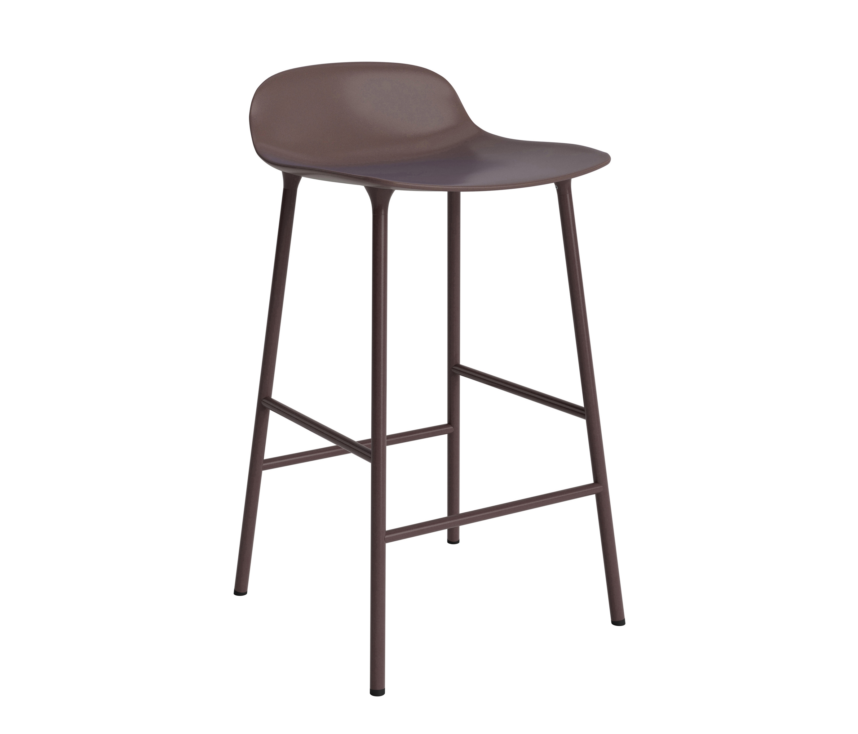 Produkt Form Barstool 65 cm Steel Brown des Herstellers Normann Copenhagen anzeigen