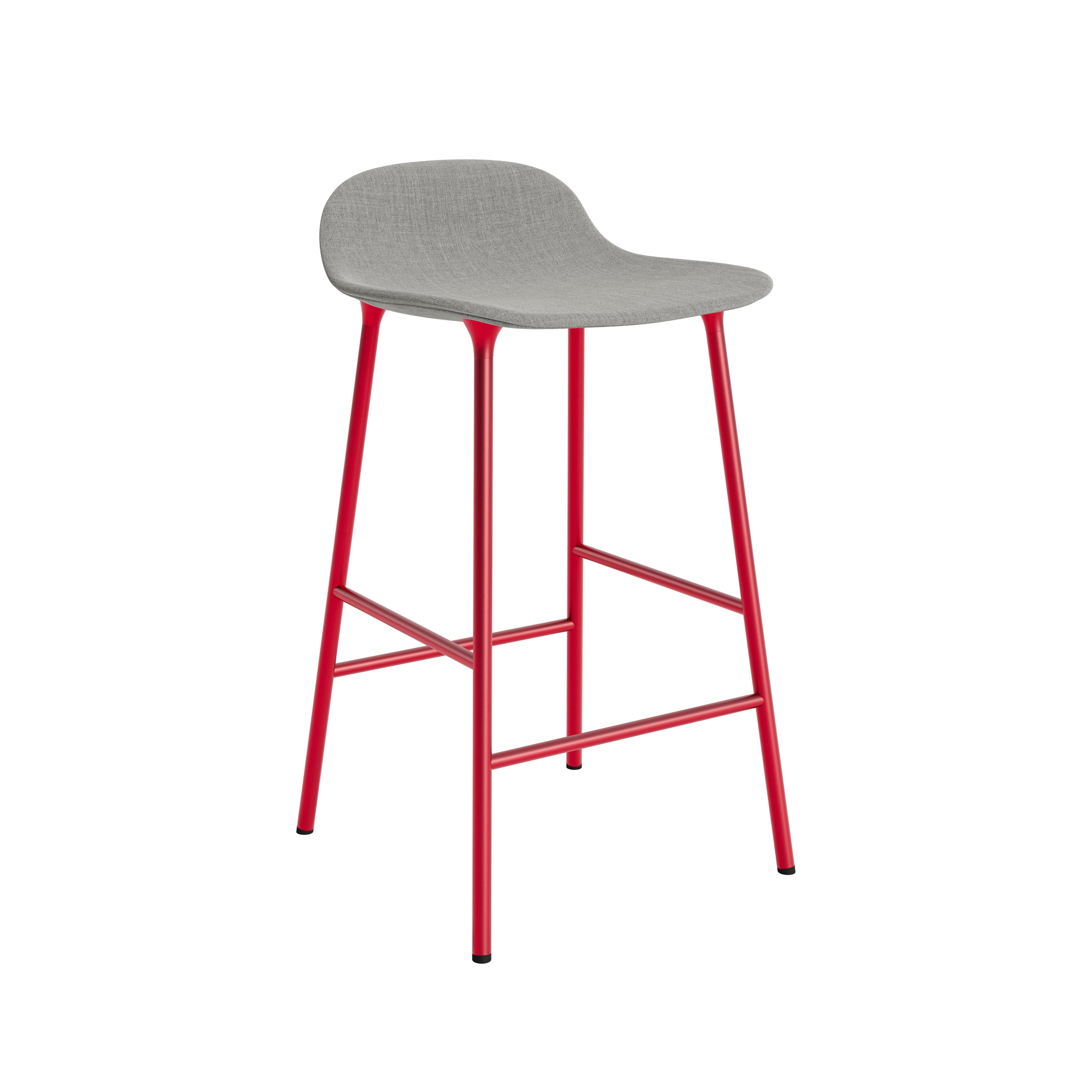 Afficher le produit Form Barstool 65 cm Full Upholstery Remix 133 Bright Red du fabricant Normann Copenhagen