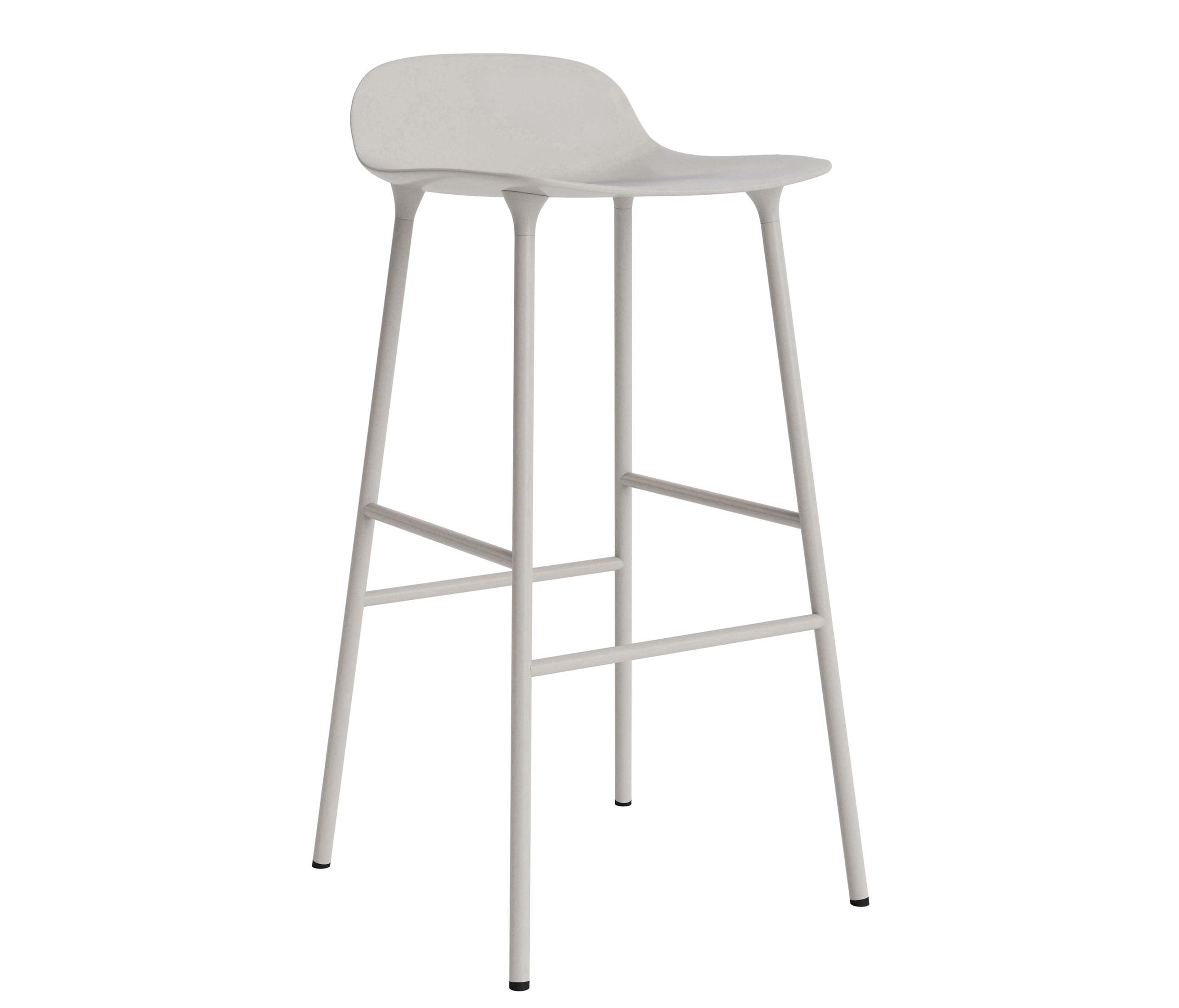 Produkt Form Barstool 75 Steel Warm Grey des Herstellers Normann Copenhagen anzeigen
