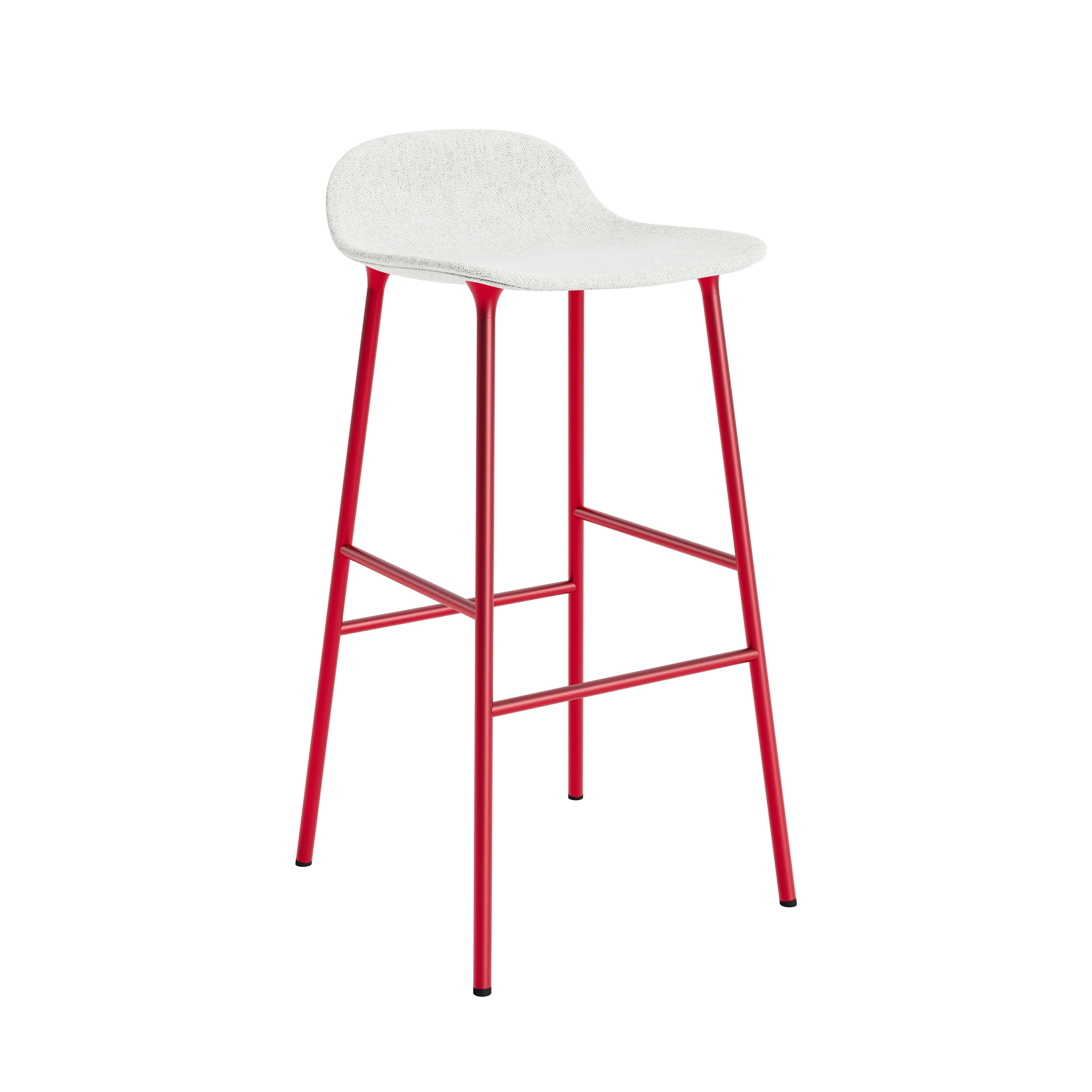 Mostrar el producto Form Barstool 75 Full Upholstery Hallingdal 110 Bright Red del fabricante Normann Copenhagen