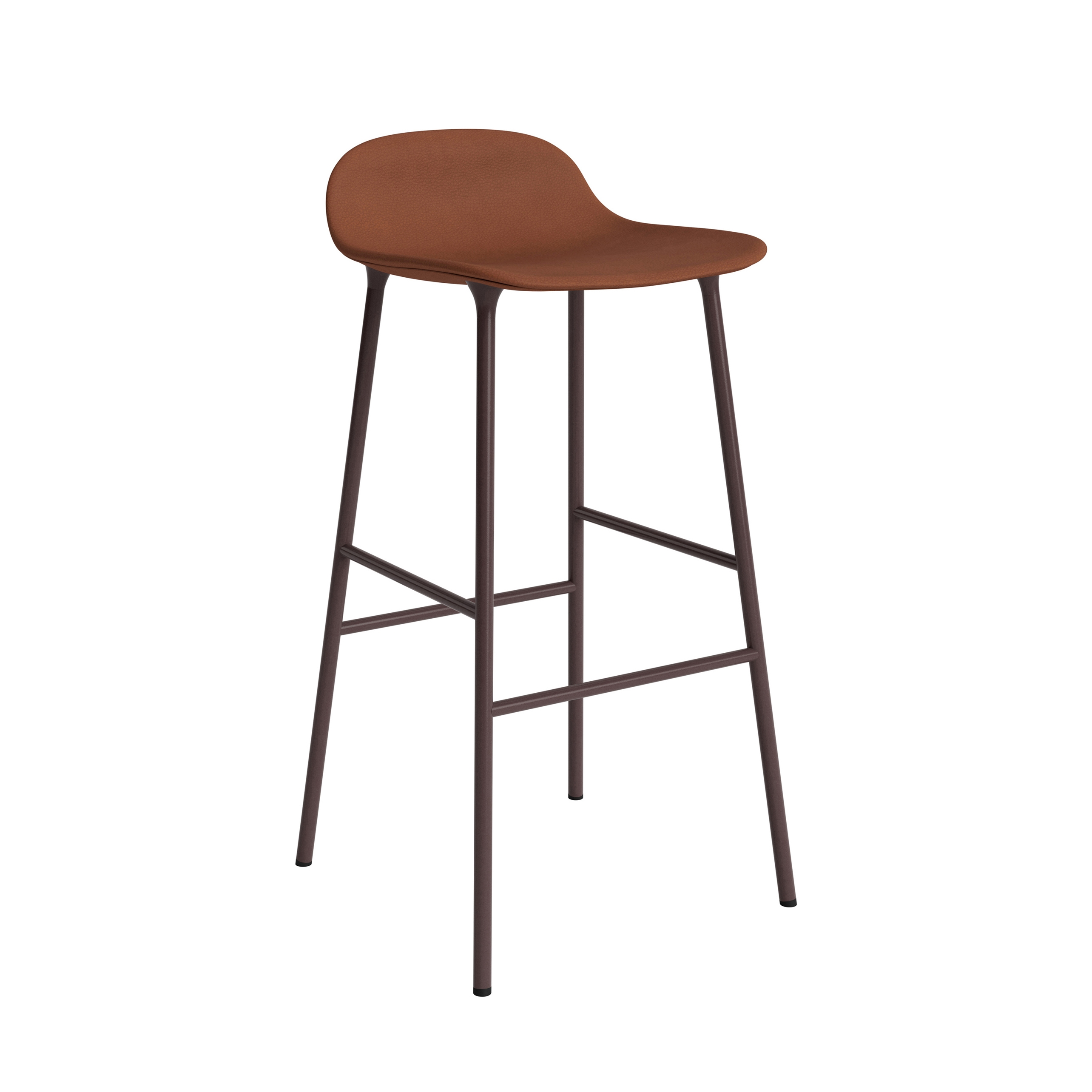 Display product Form Barstool 75 Full Upholstery Ultra 41574 Brown from manufacturer Normann Copenhagen
