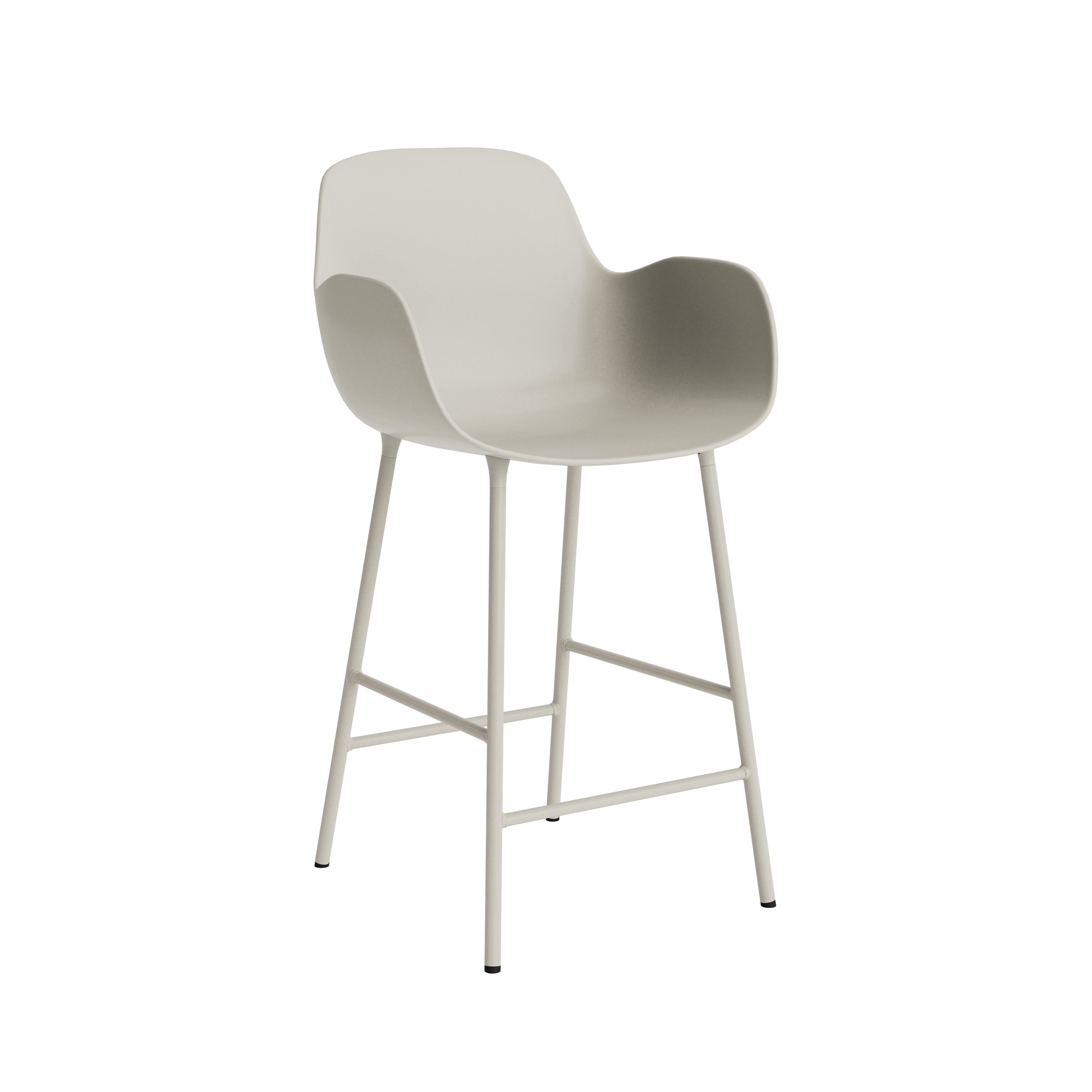 Display product Form Bar Armchair 65 cm Steel Light Grey from manufacturer Normann Copenhagen