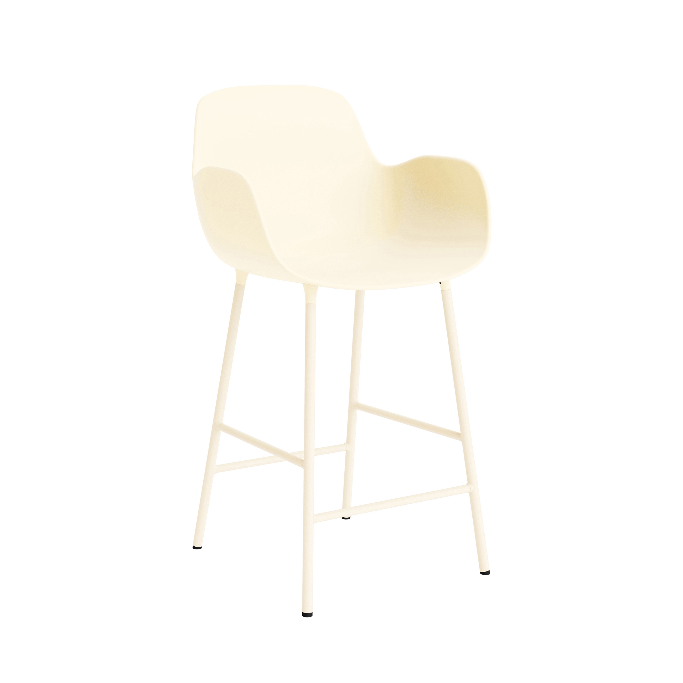 Produkt Form Bar Armchair 75 cm Steel Cream des Herstellers Normann Copenhagen anzeigen