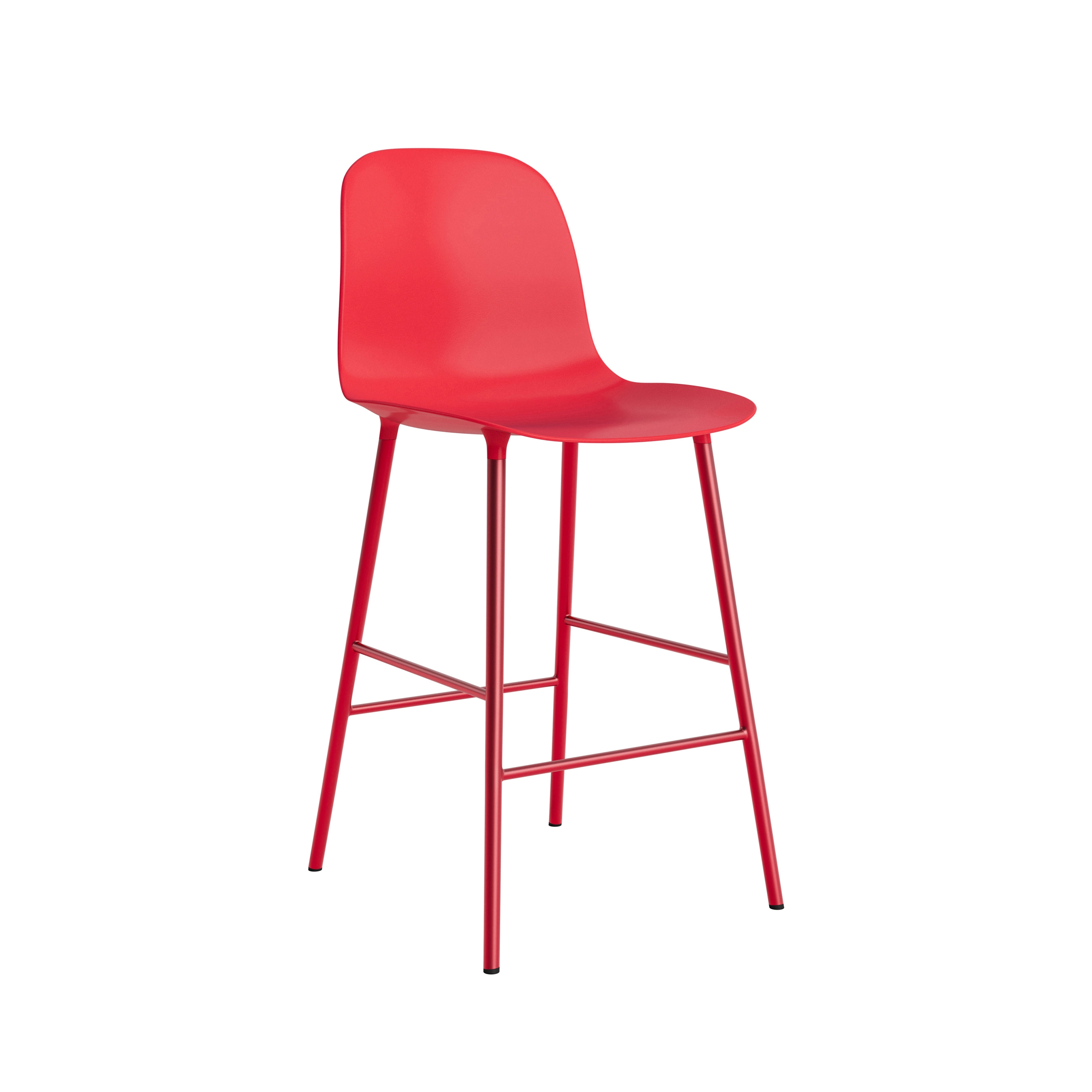 Display product Form Bar Chair 65 cm Bright Red from manufacturer Normann Copenhagen