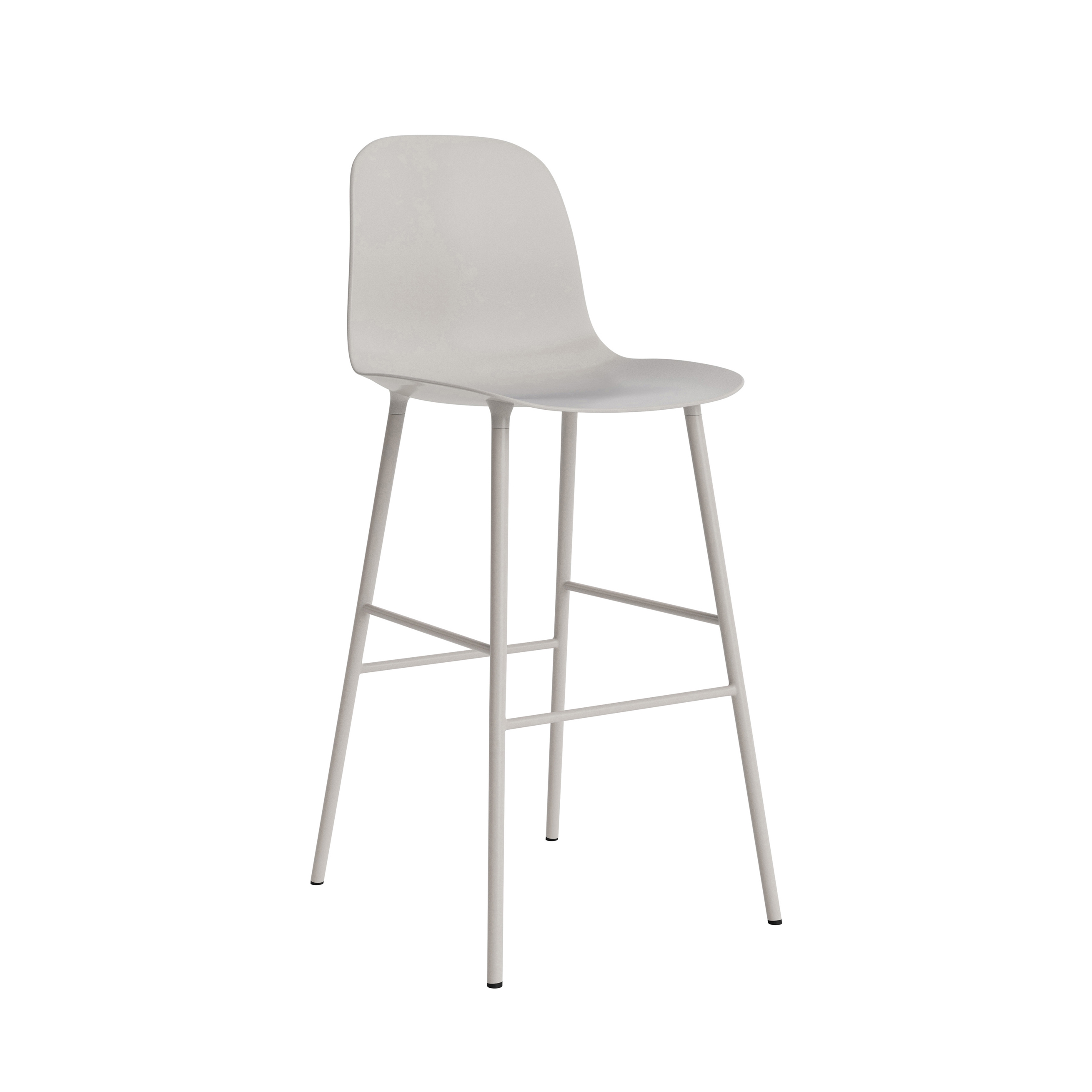 Form Bar Chair 75 cm Warm Grey