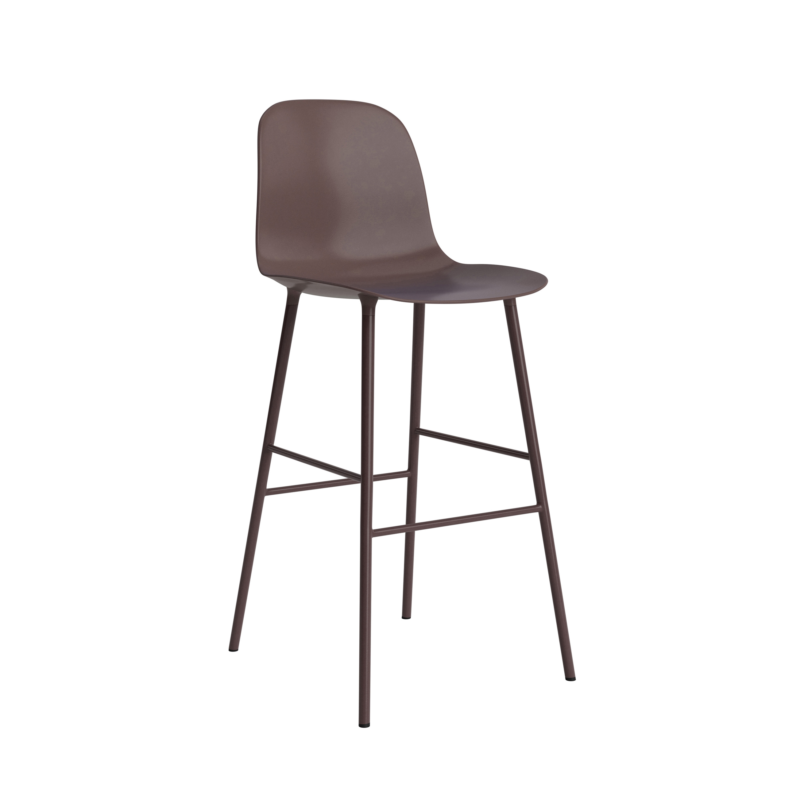 Form Bar Chair 75 cm Brown